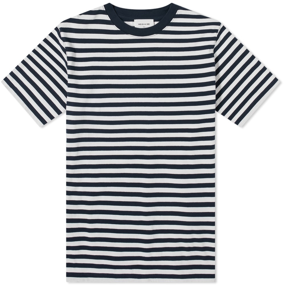 Wood Wood Sami Classic Striped Tee - 1