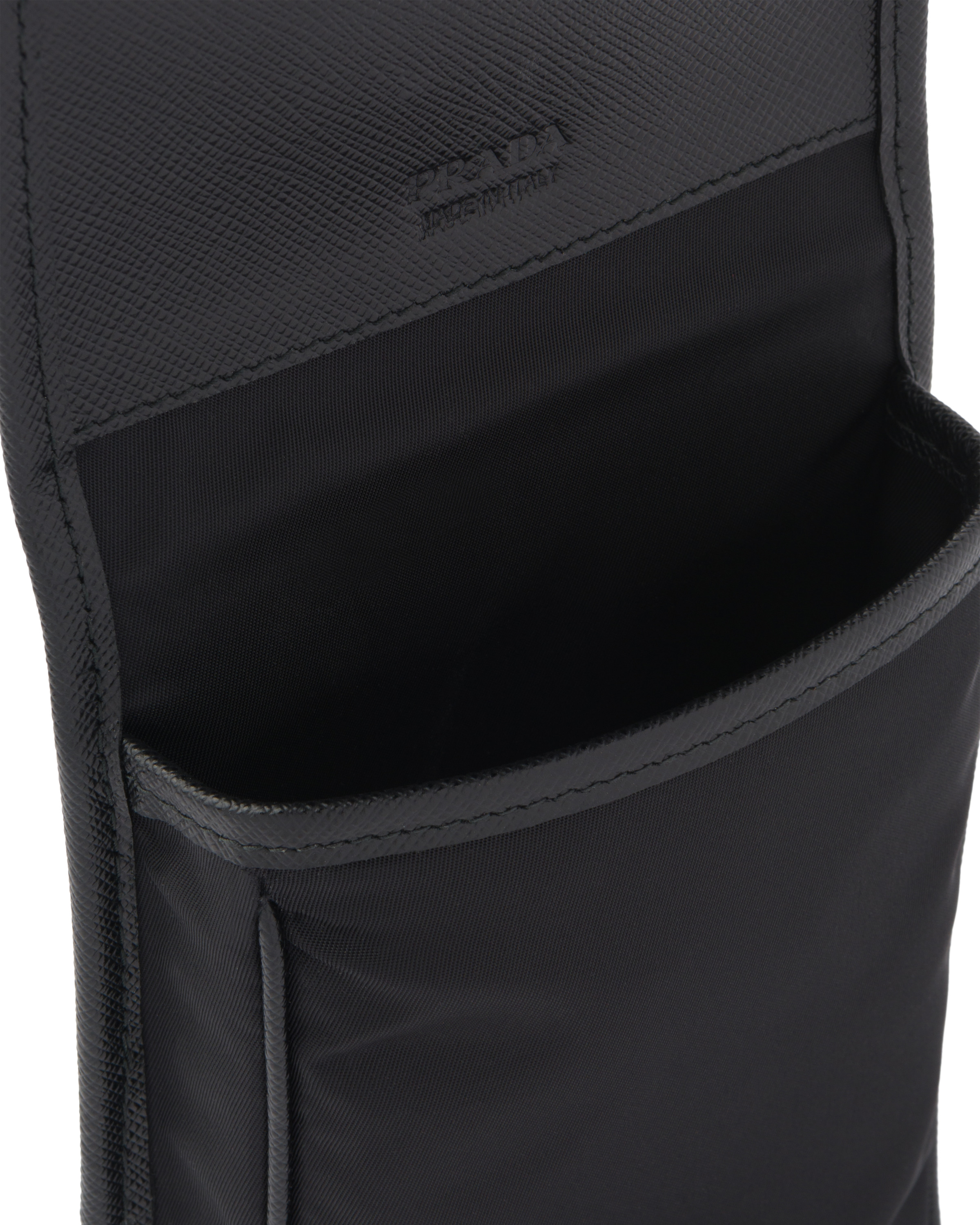 Re-Nylon and Saffiano leather smartphone case - 2