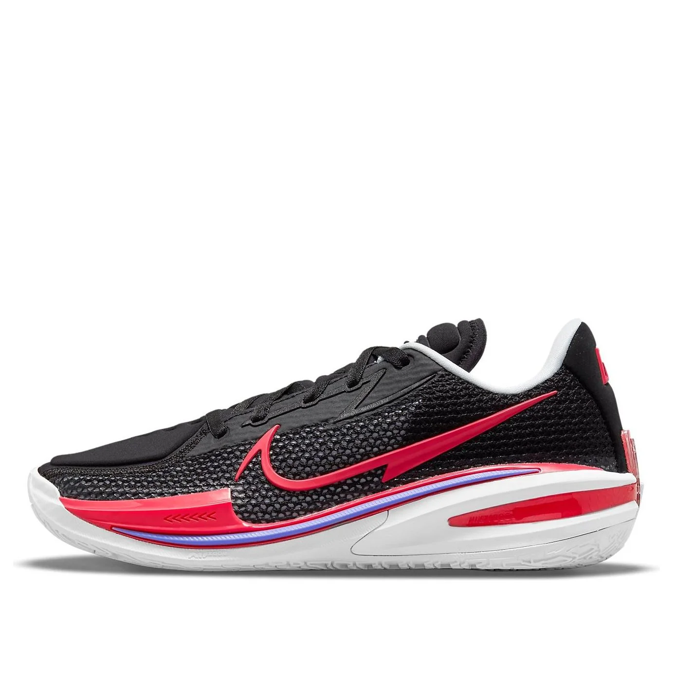 Nike 공기 급상승 GT는 1 EP '블랙 융합 빨강' CZ0176-003를 잘라 - 1