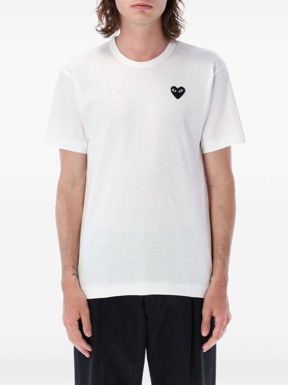 heart-motif T-shirt - 2