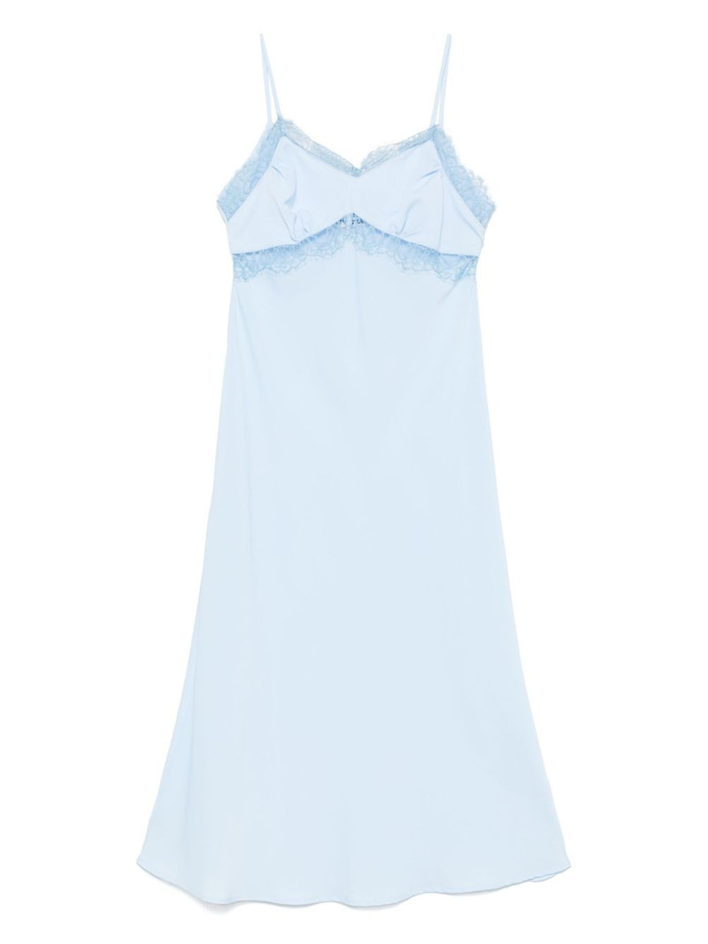 lace-trim midi dress 1