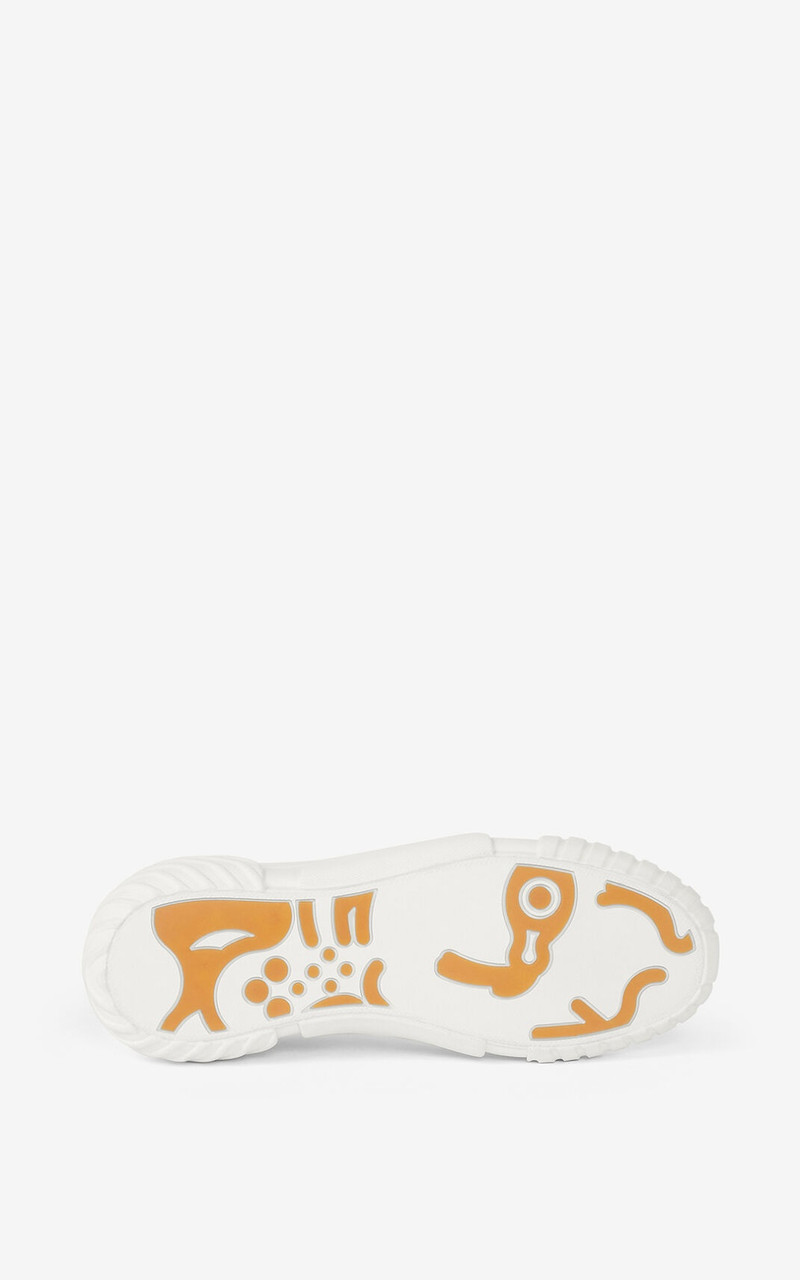 Canvas Tiger Crest trainers 6