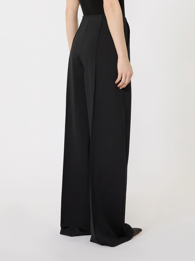 FIACRE Viscose technical jersey trousers - BLACK 4