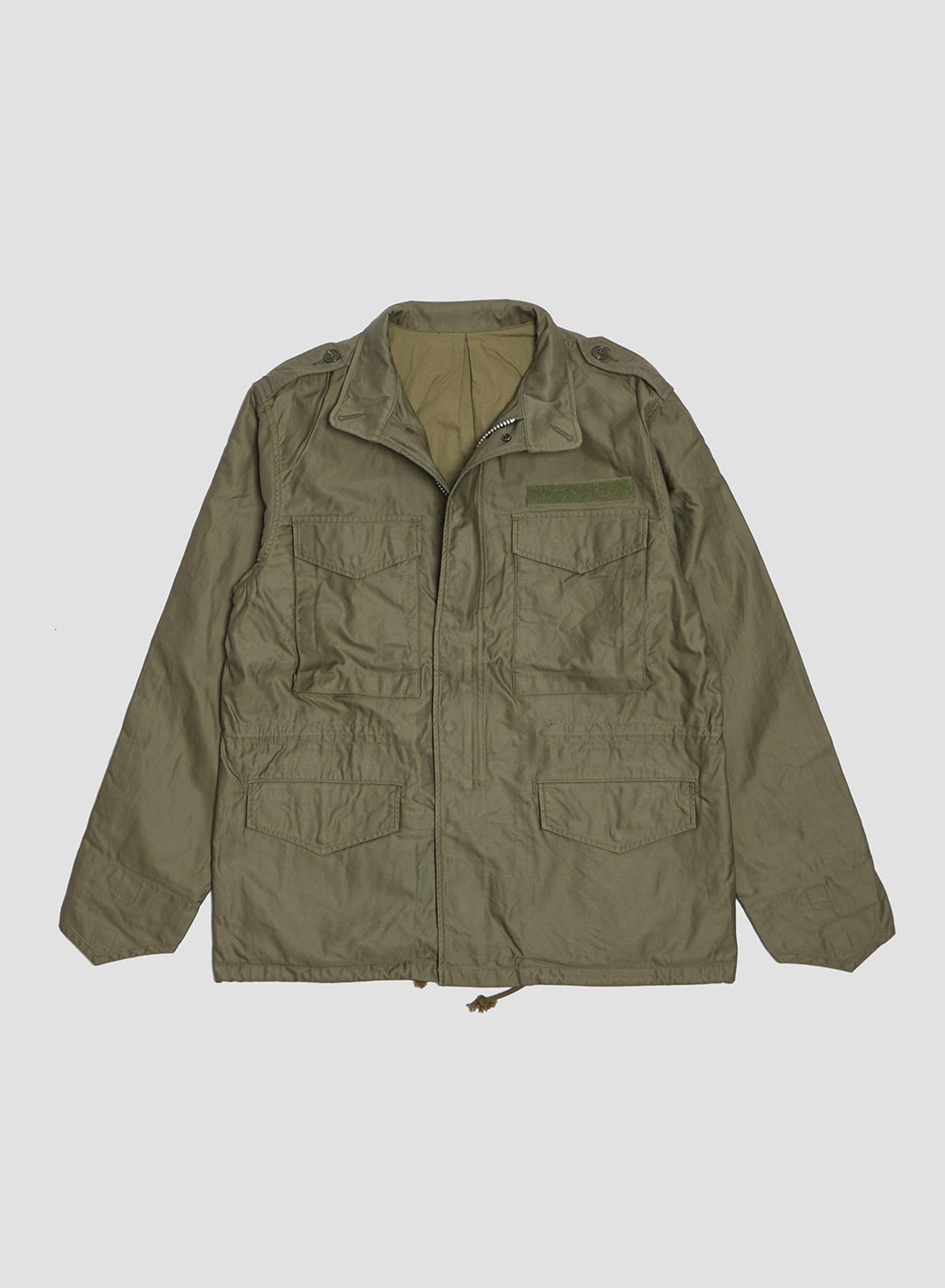FOB Factory M-65 Field Jacket Olive - 1