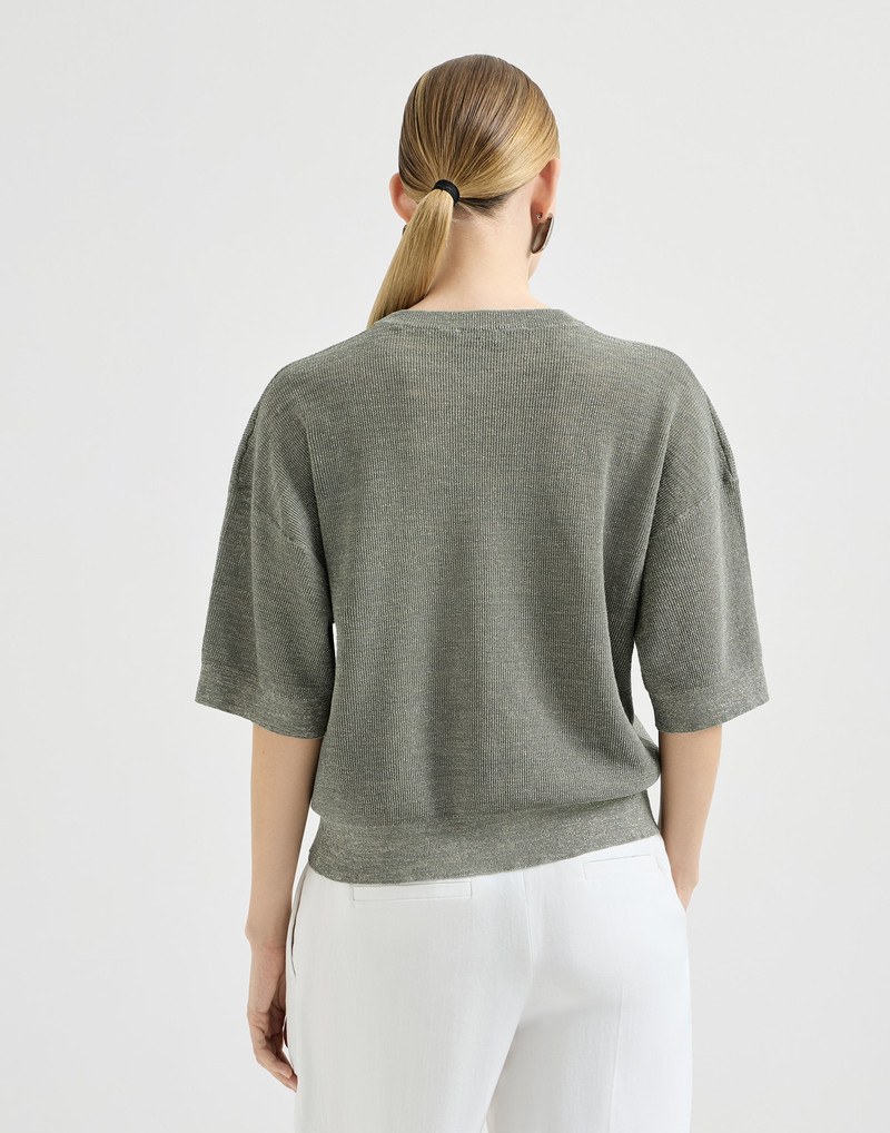 Sparkling linen sweater 3