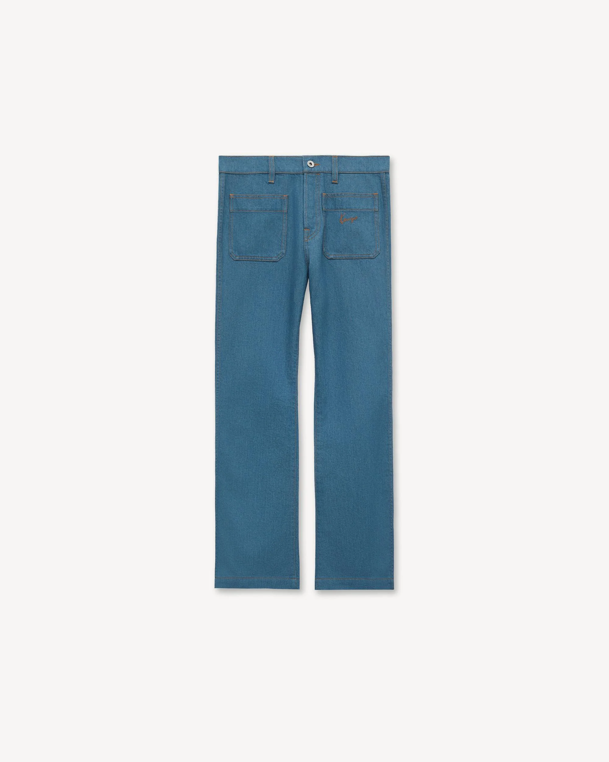 Straight pants in japanese denim - 1