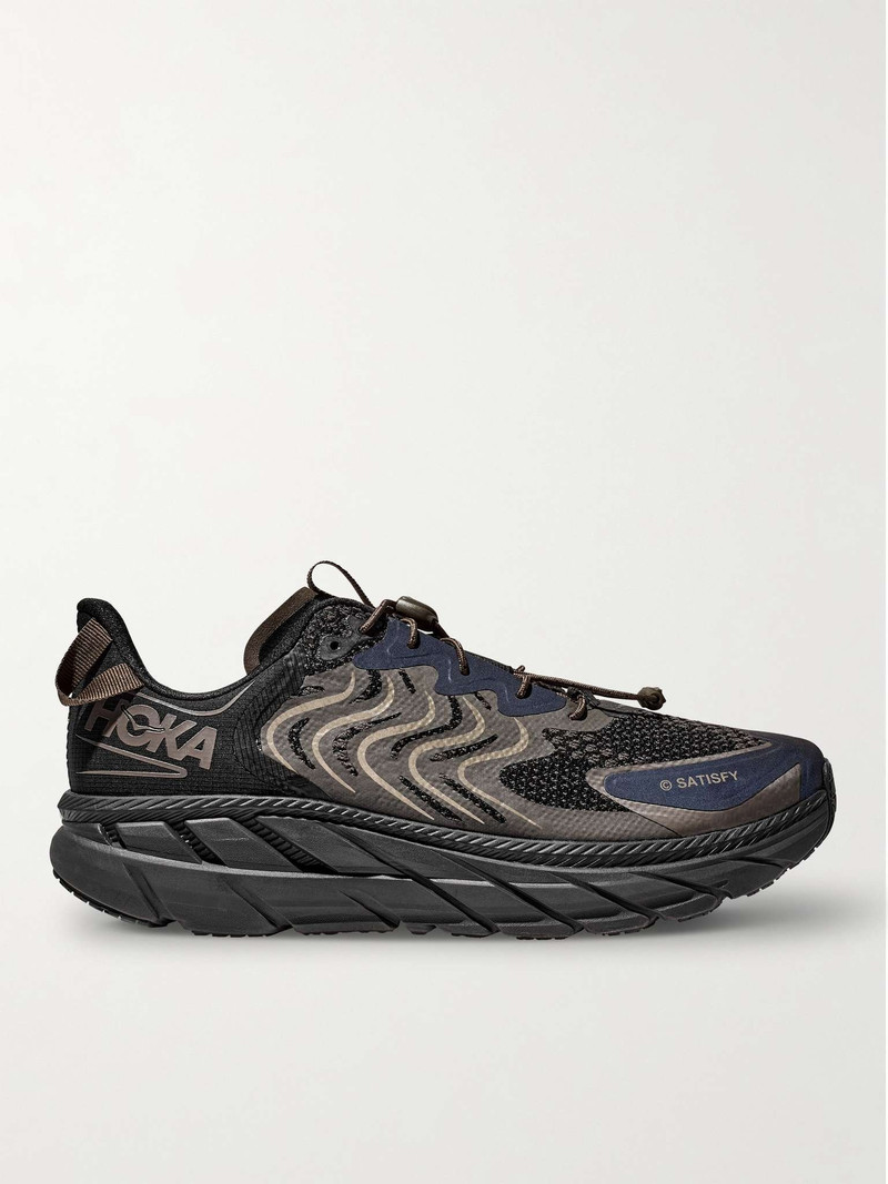 + Satisfy Clifton LS Rubber-Trimmed Mesh Sneakers - 1