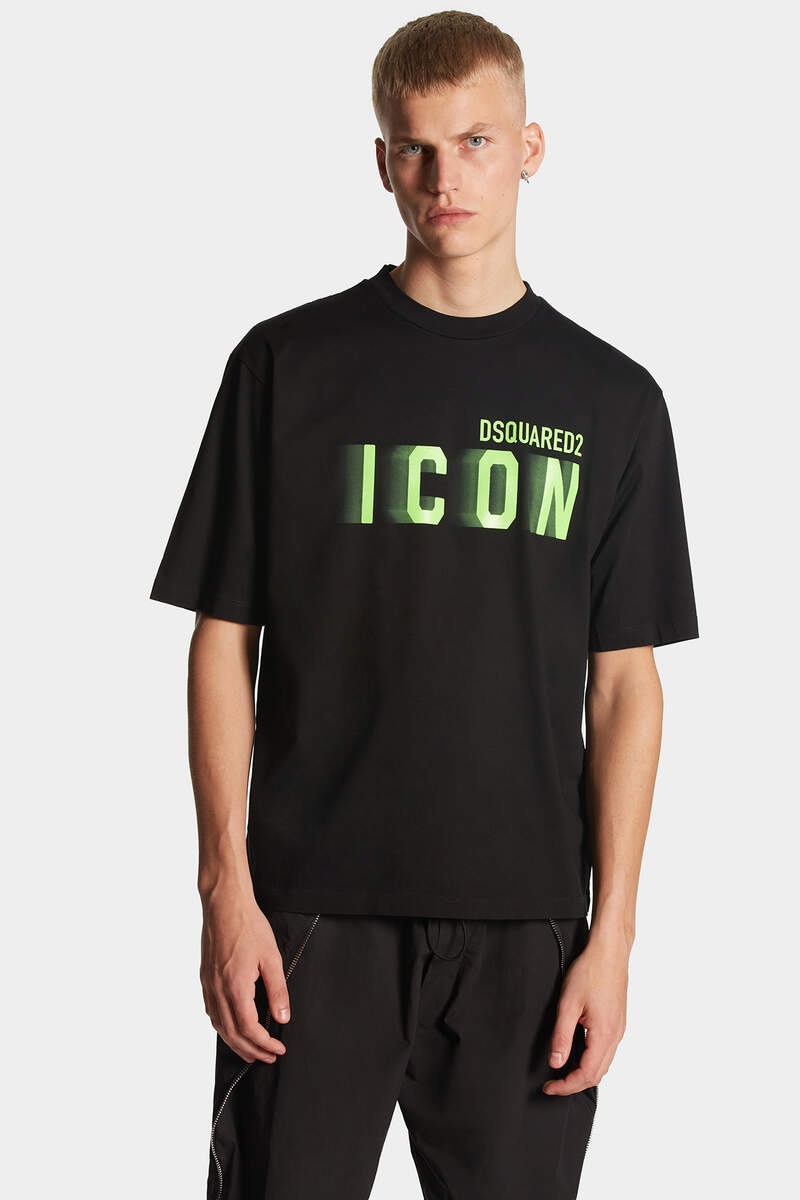 ICON BLUR LOOSE FIT T-SHIRT - 3