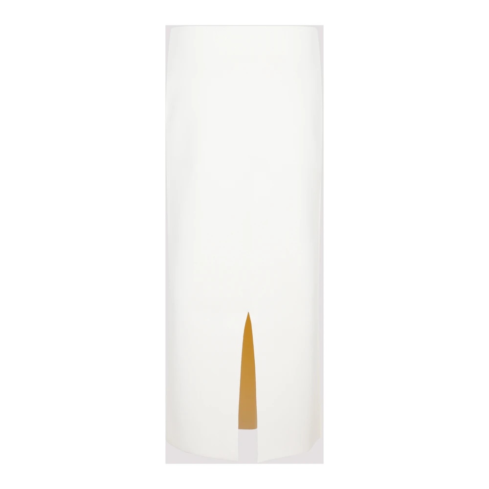Jil Sander WHITE VISCOSE SKIRT | miinto | REVERSIBLE