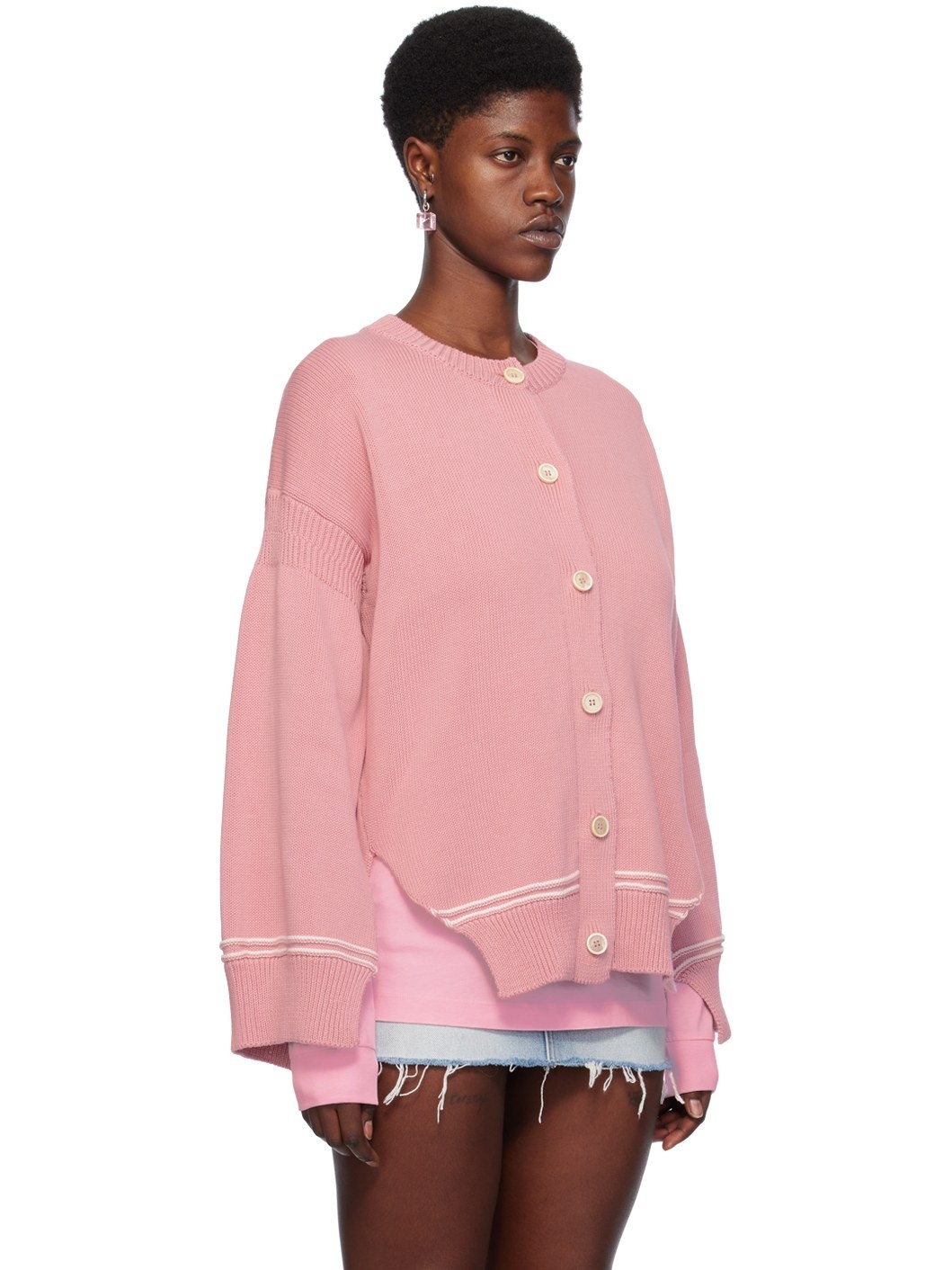 Pink Printed Long Sleeve T-Shirt - 2