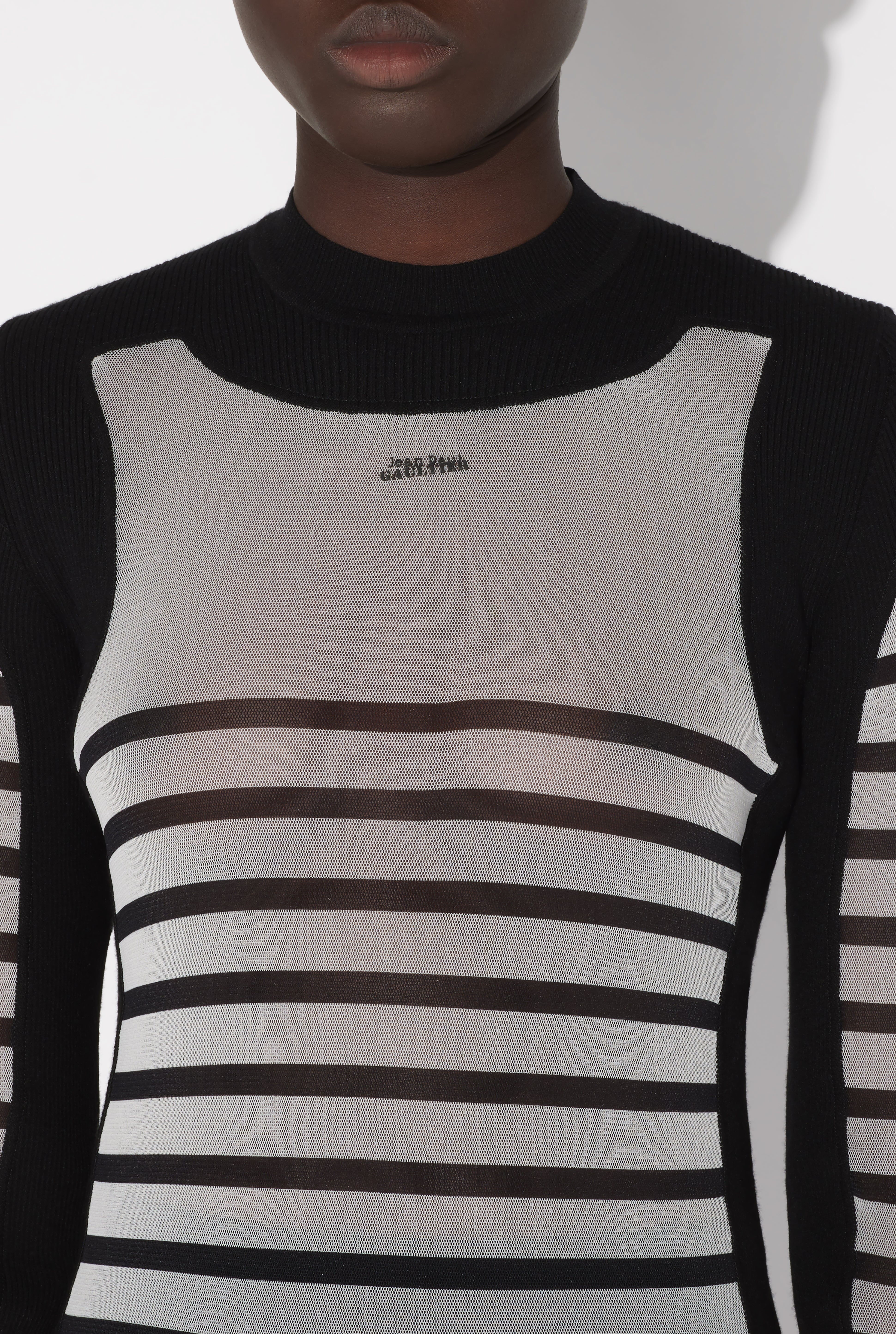 THE BI-MATERIAL MARINIÈRE SWEATER - 6