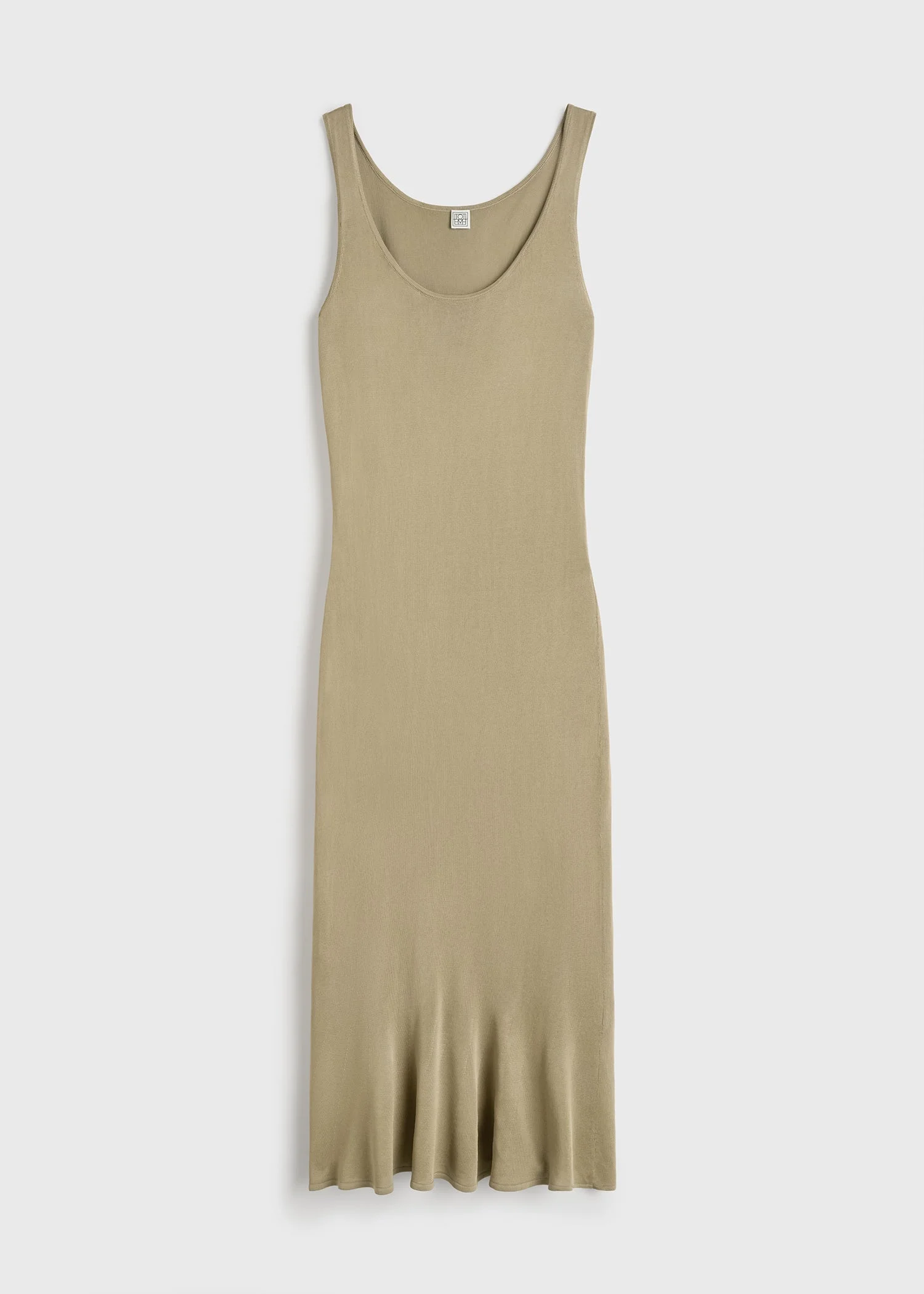 Fluted hem dress desert - 1