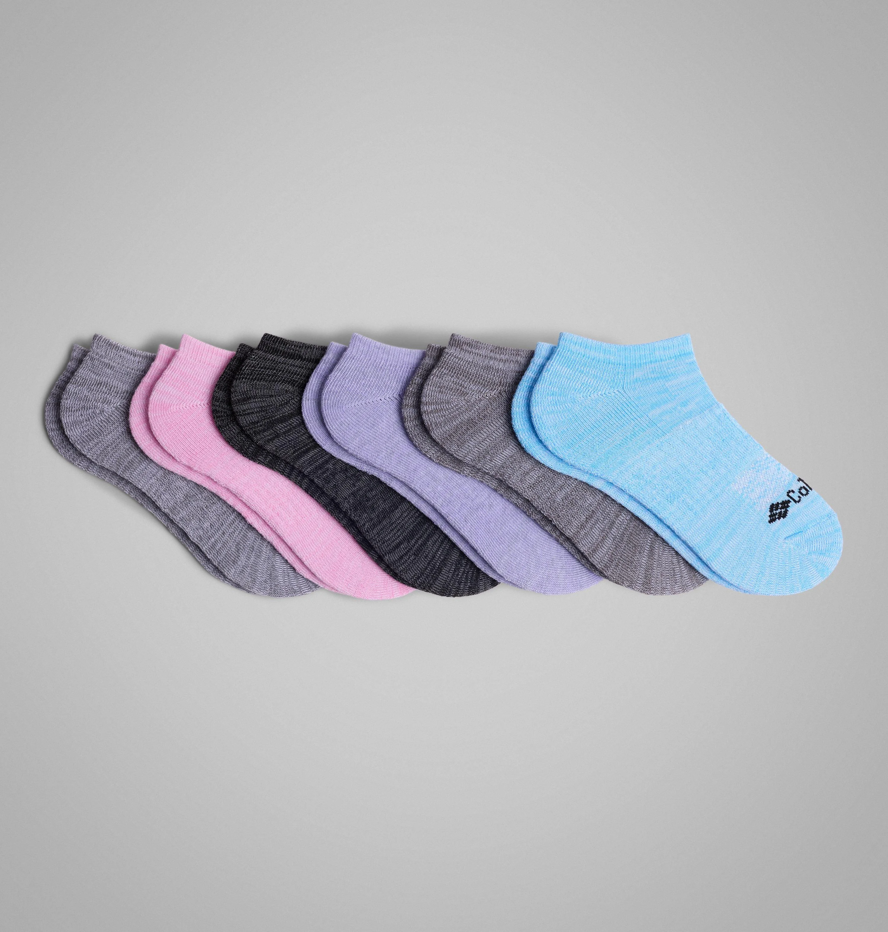 Women's Space Dye No Show Socks - 6 Pack - 1