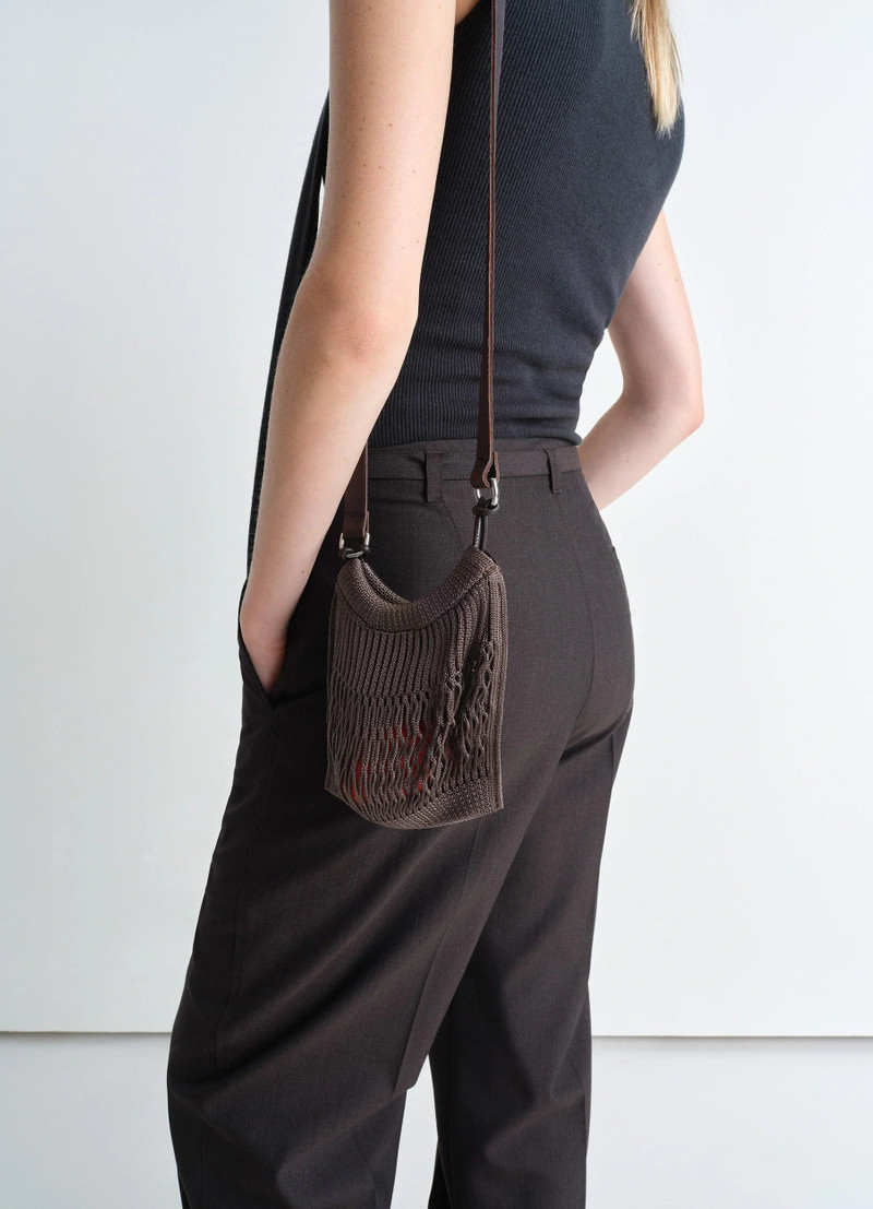 Lemaire MINI CROSSBODY FILT NET BAG outlook