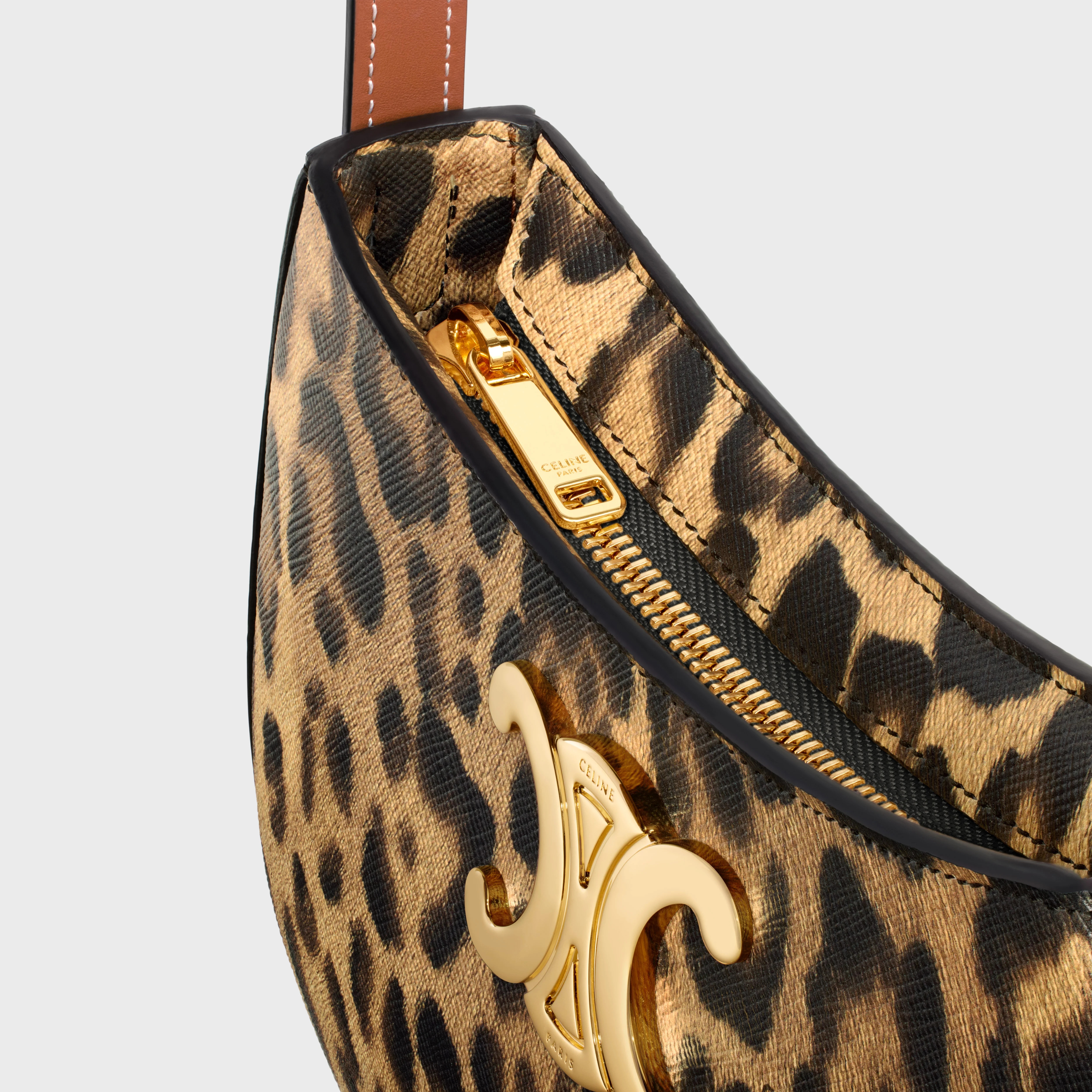 MEDIUM TILLY BAG in CELINE LEOPARD CANVAS - 5