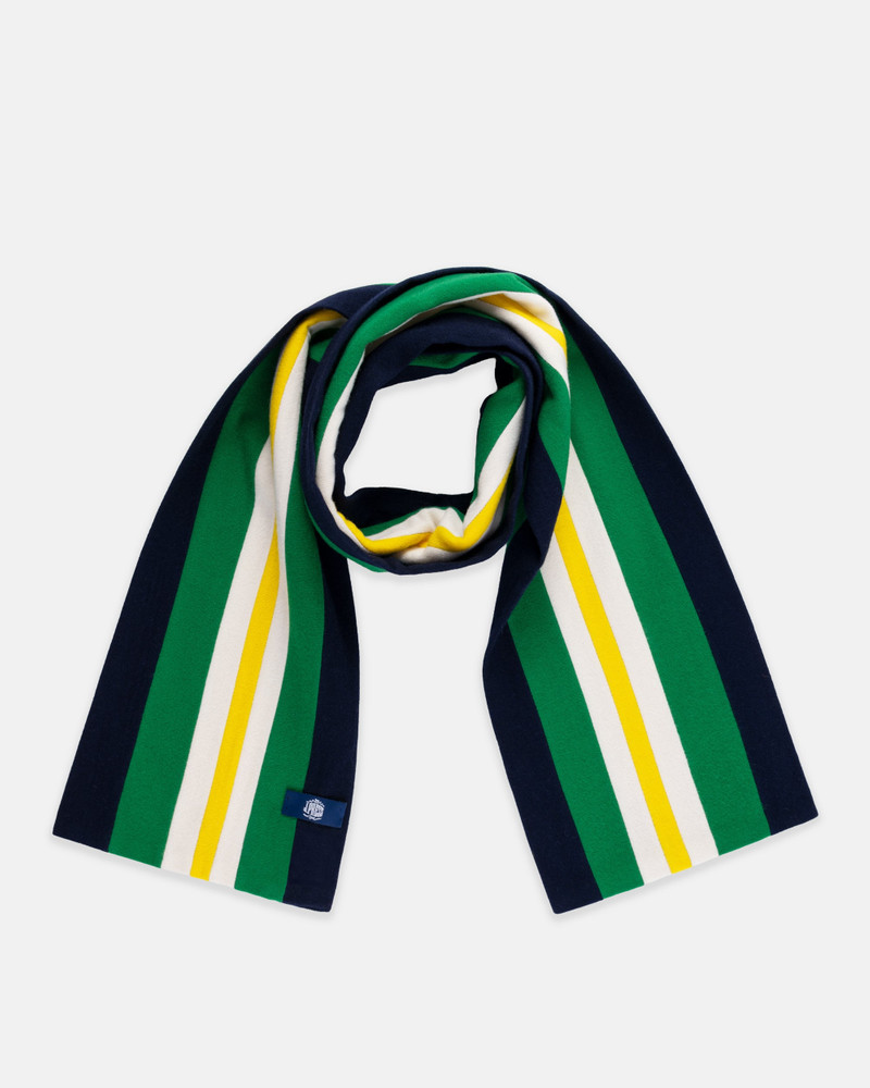 J. PRESS MADE-IN-ENGLAND BRANFORD COLLEGE SCHOOLBOY MUFFLER outlook