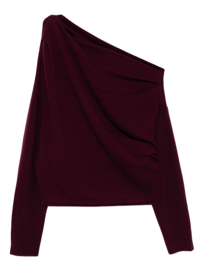 asymmetric draped jumper 1