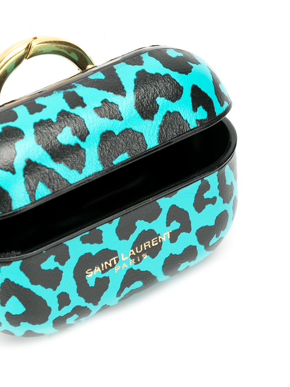 leopard-print AirPods Pro case - 3