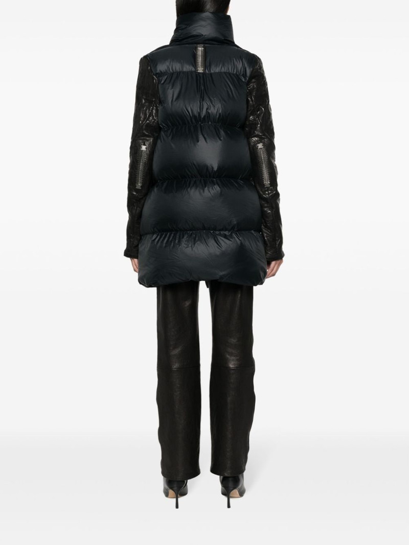 lock-fastening quilted down jacket 4