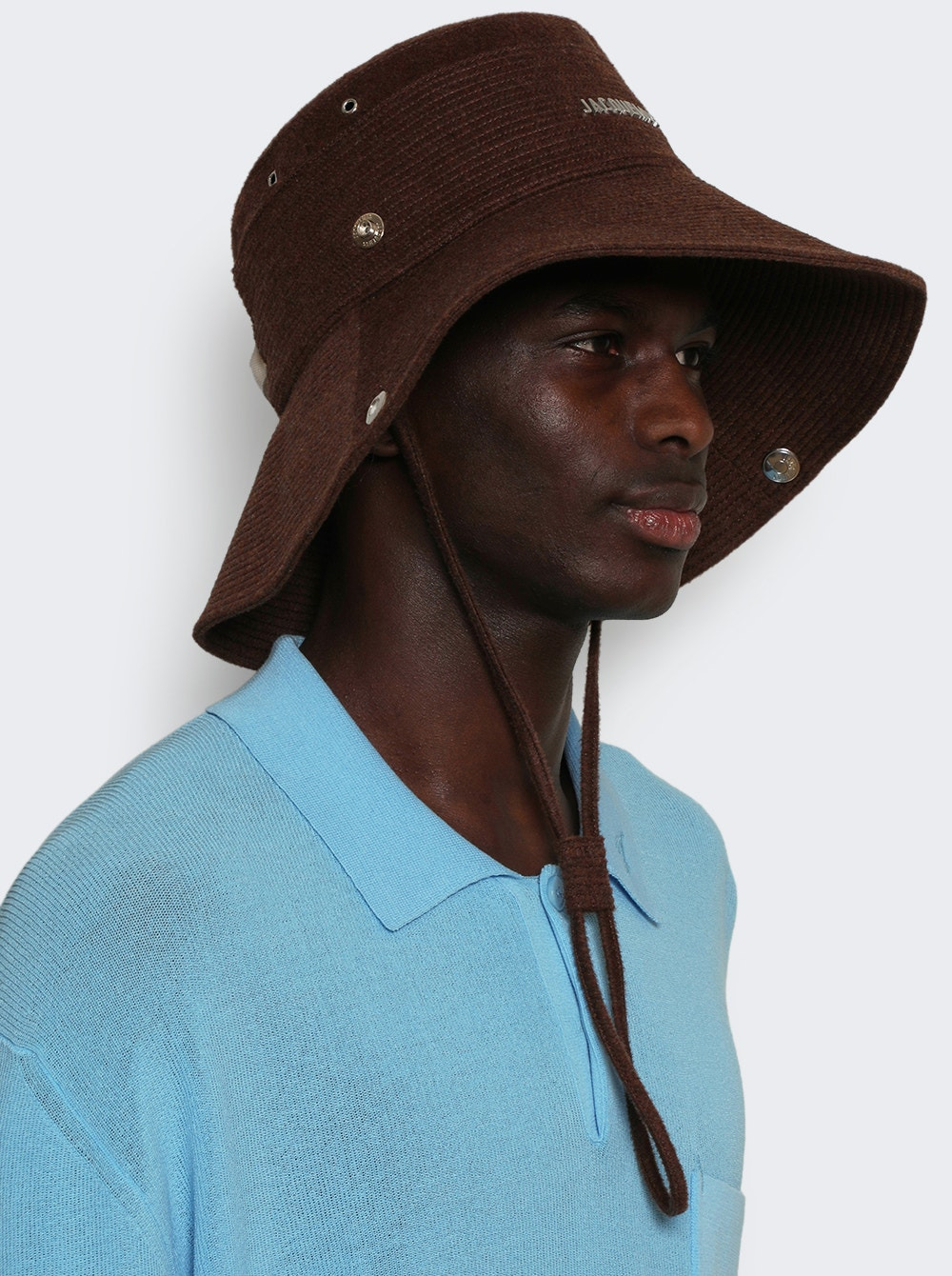 The De-nîmes Bucket Hat Dark Brown - 3