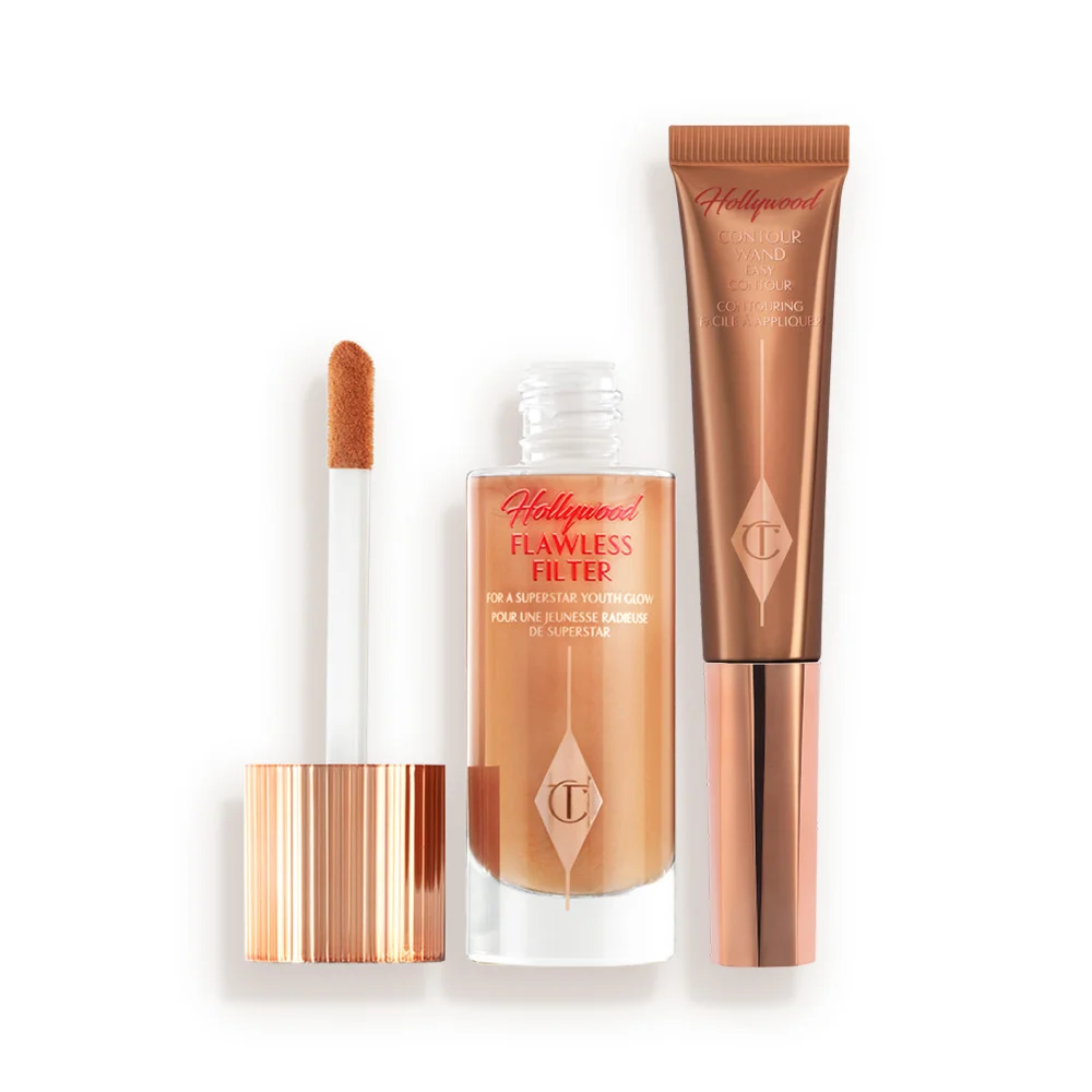 HOLLYWOOD SCULPT & GLOW DUO FACE KIT - 1