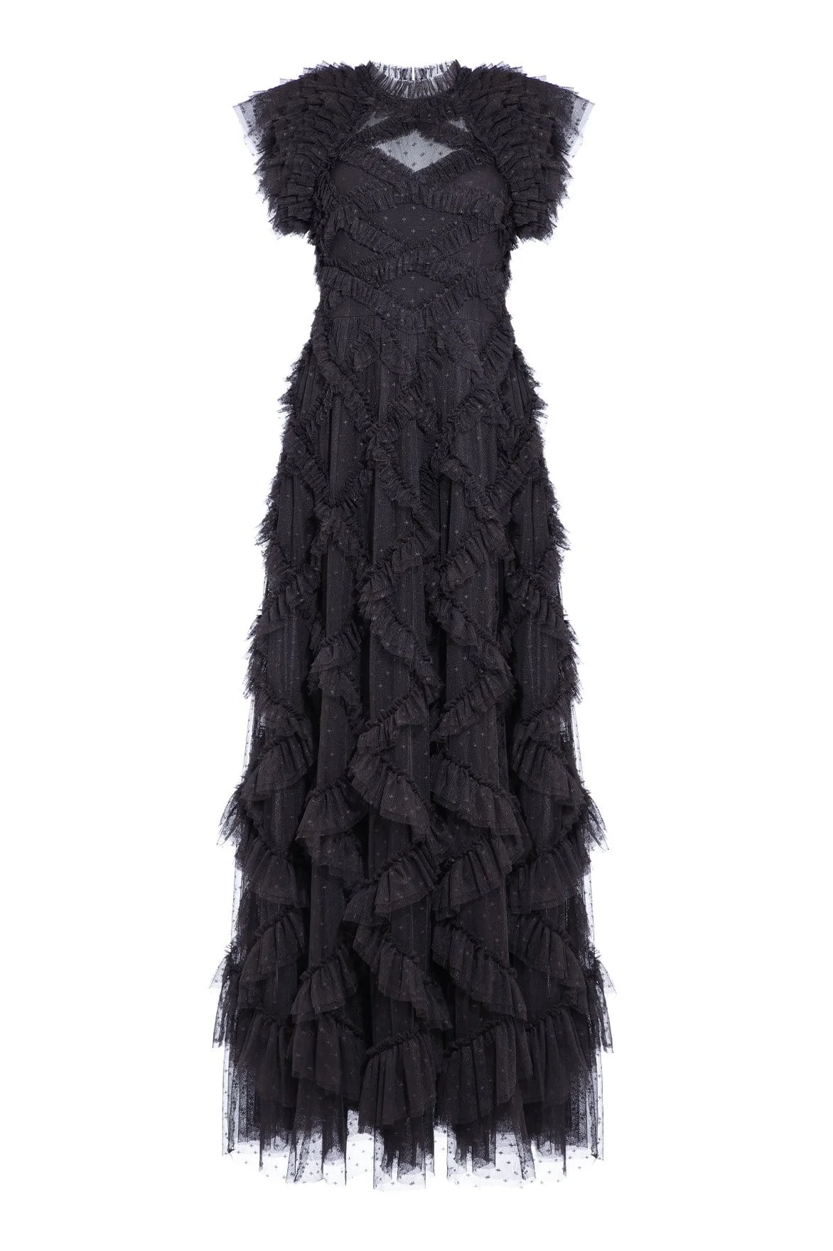 Genevieve Ruffle Gown - 1