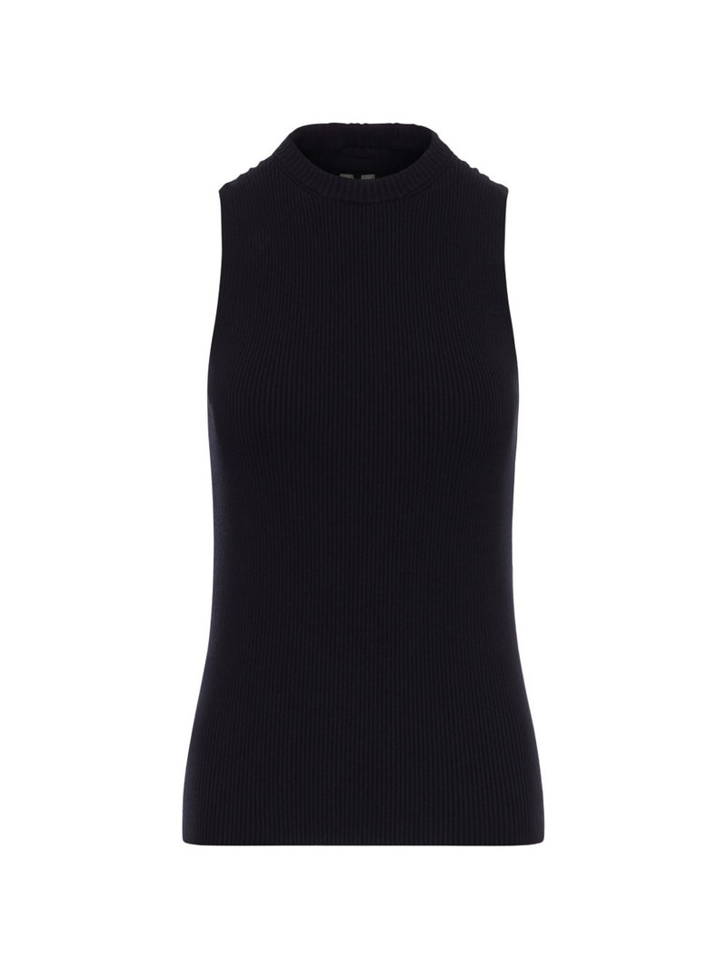 ribbed-knit tank top 1