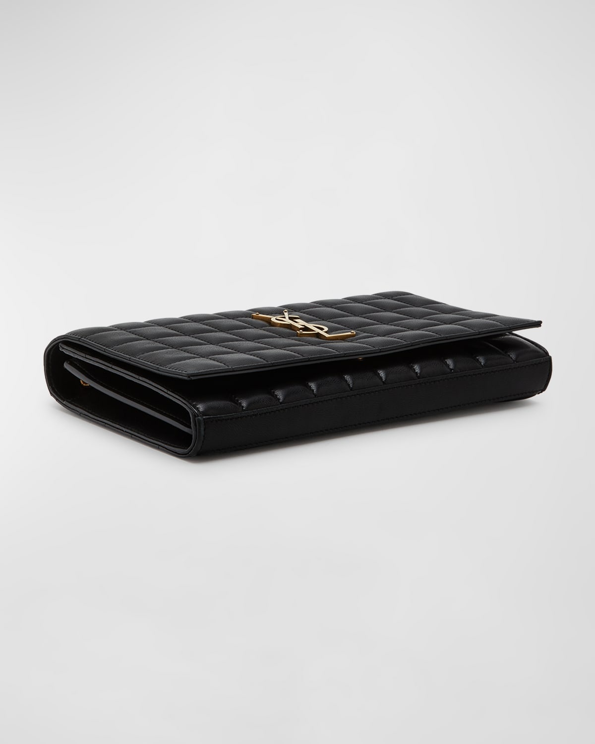Cassandre YSL Wallet on Chain in Quilted Smooth Leather - 2