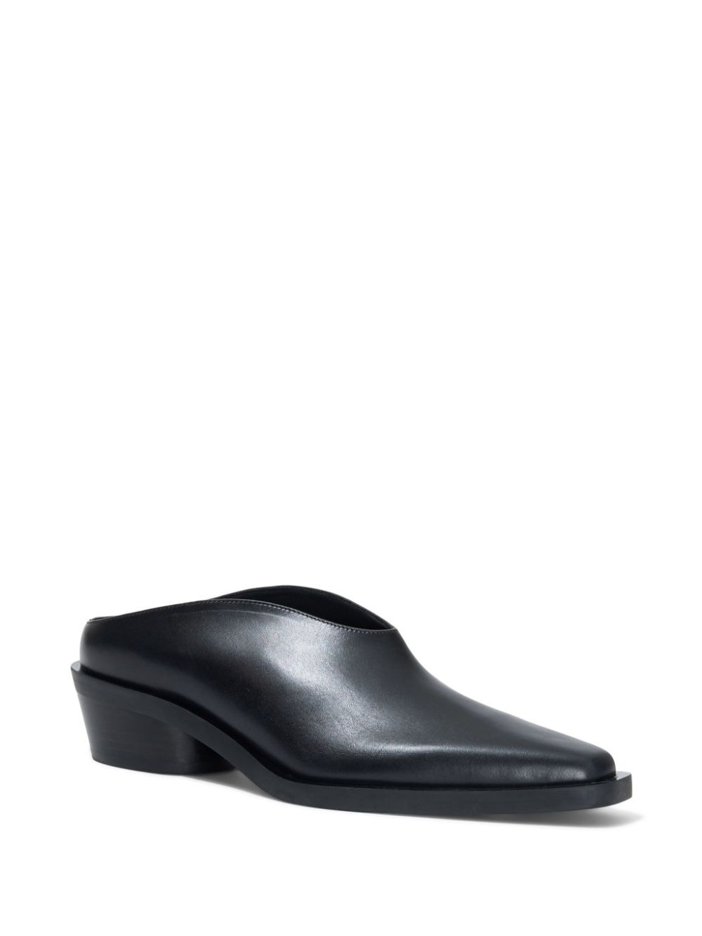Bronco leather mules - 2