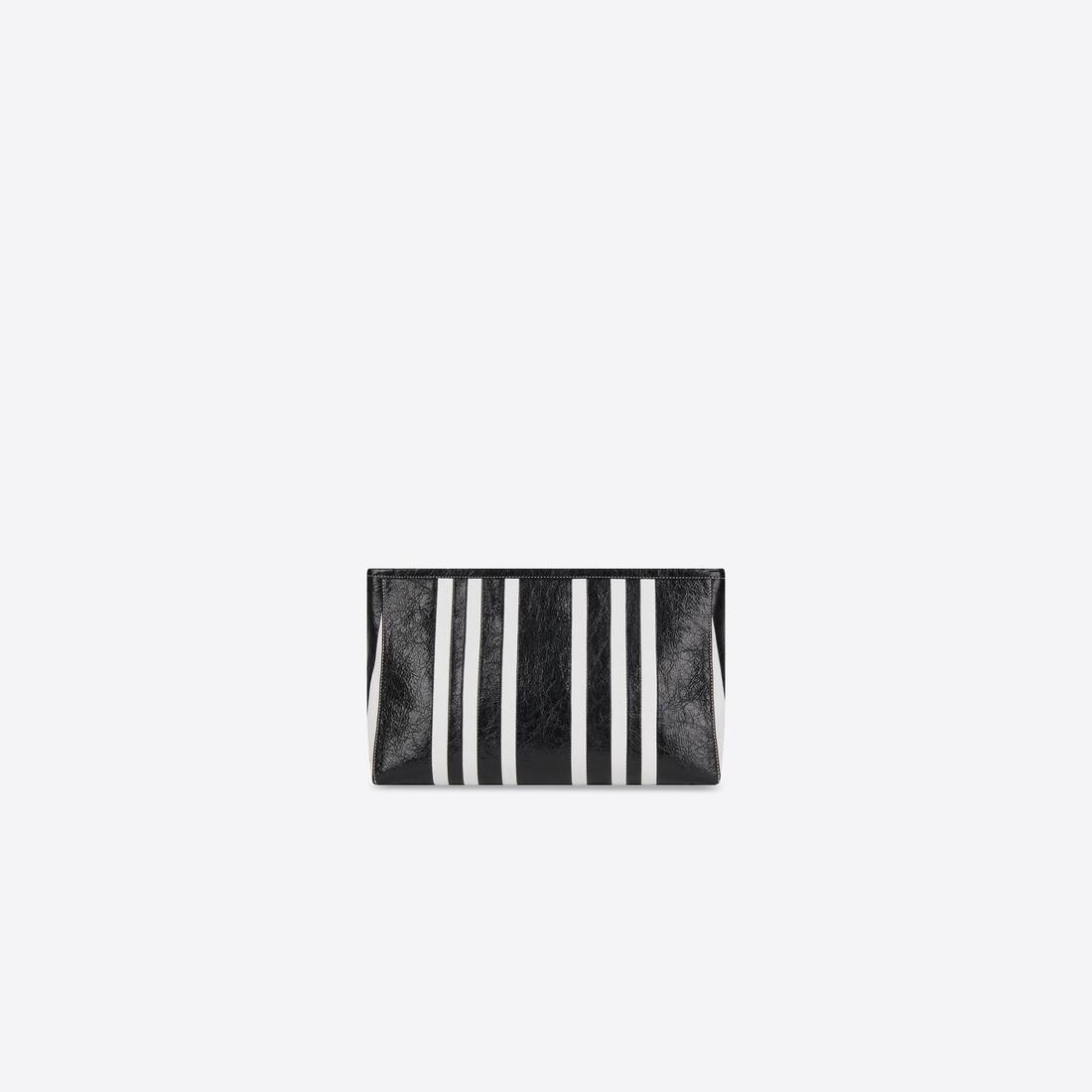 Barbes Large Zip Pouch in Black - 2