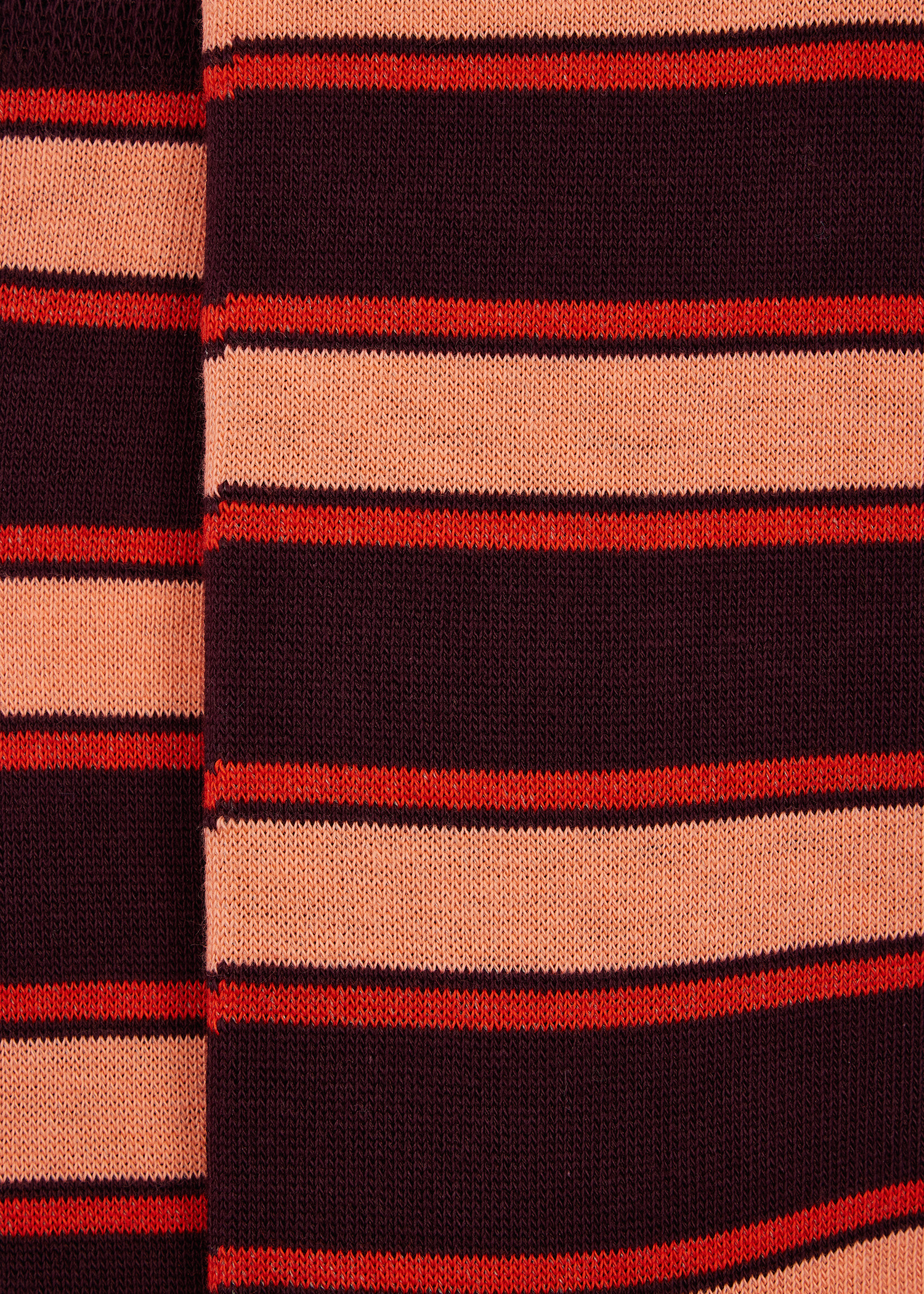 Red Stripe Cotton-Blend Socks - 3