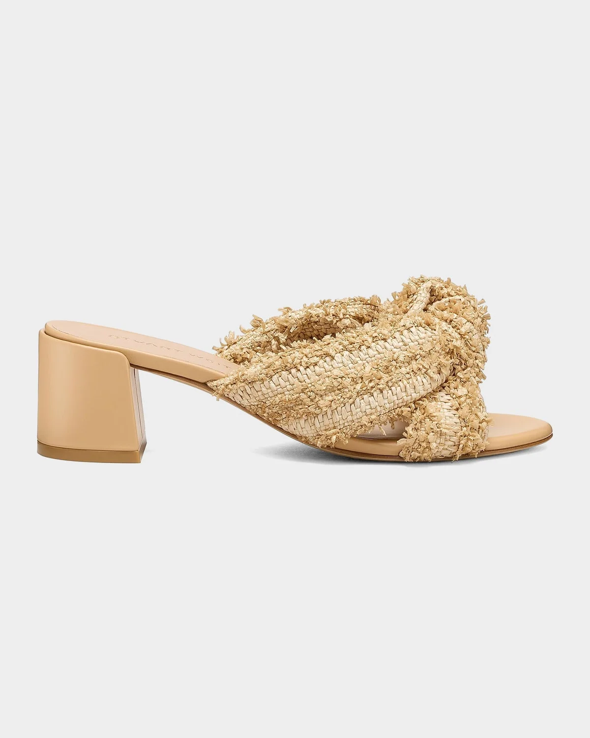 50mm Soplaya Knotted Mule Sandals - 1