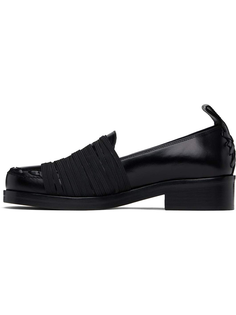 Black Elastic Loafers 3