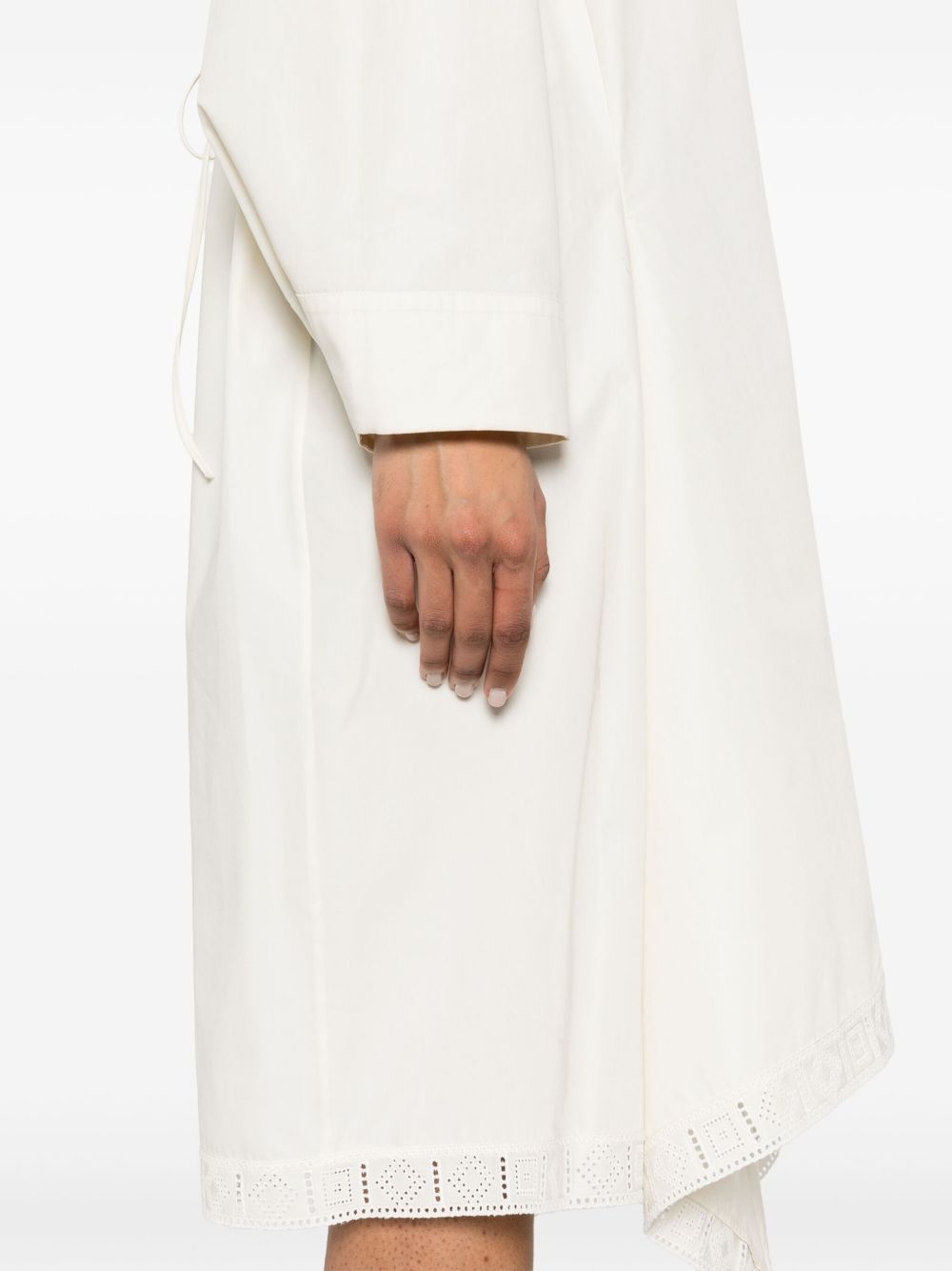 cotton midi dress - 5
