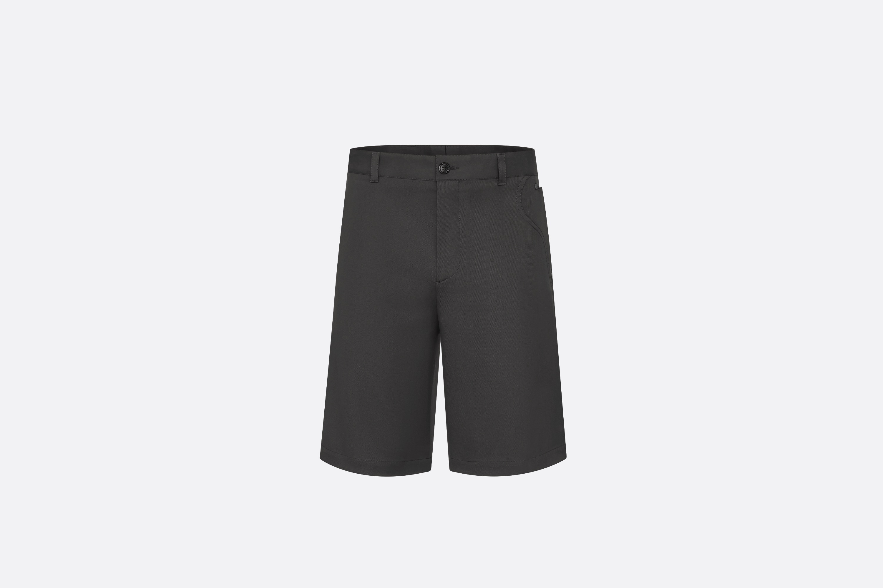 Bermuda Shorts with Saddle Pocket - 1