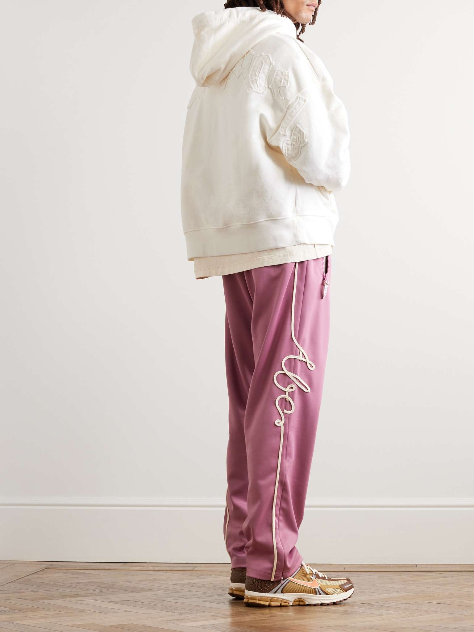 Logo-Appliquéd Loopback Cotton-Jersey Hoodie - 3