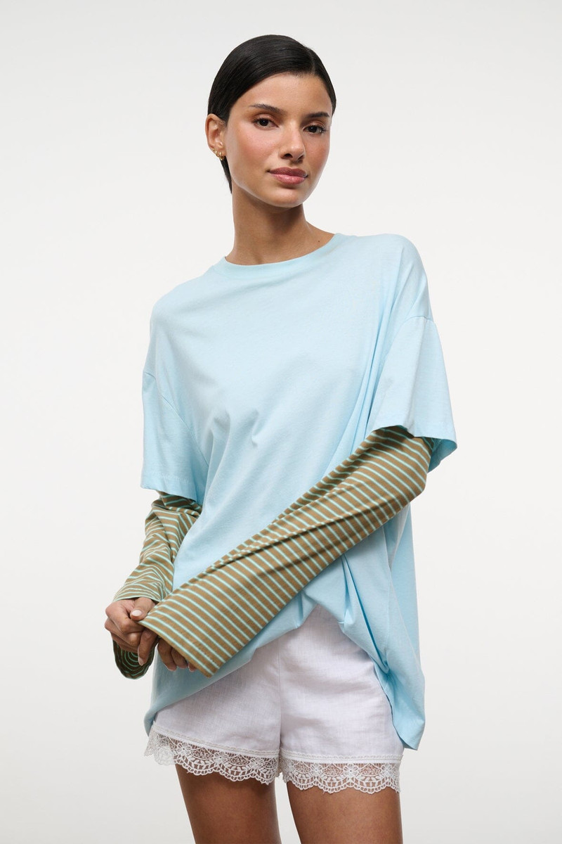 STAUD WILLIAM TEE CLARITY PORTO STRIPE 1