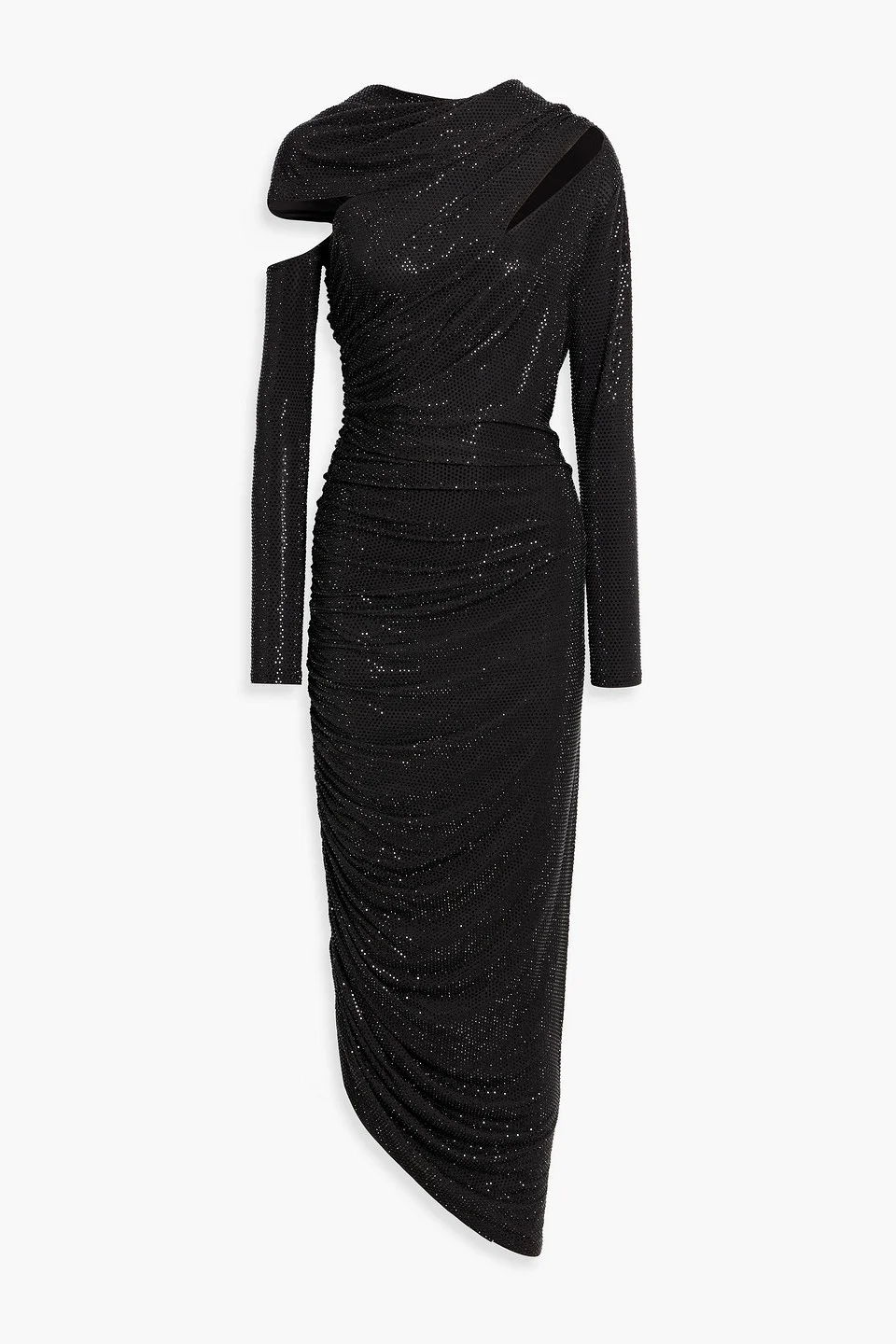 Kumasi cutout crystal-embellished stretch-jersey maxi dress - 1