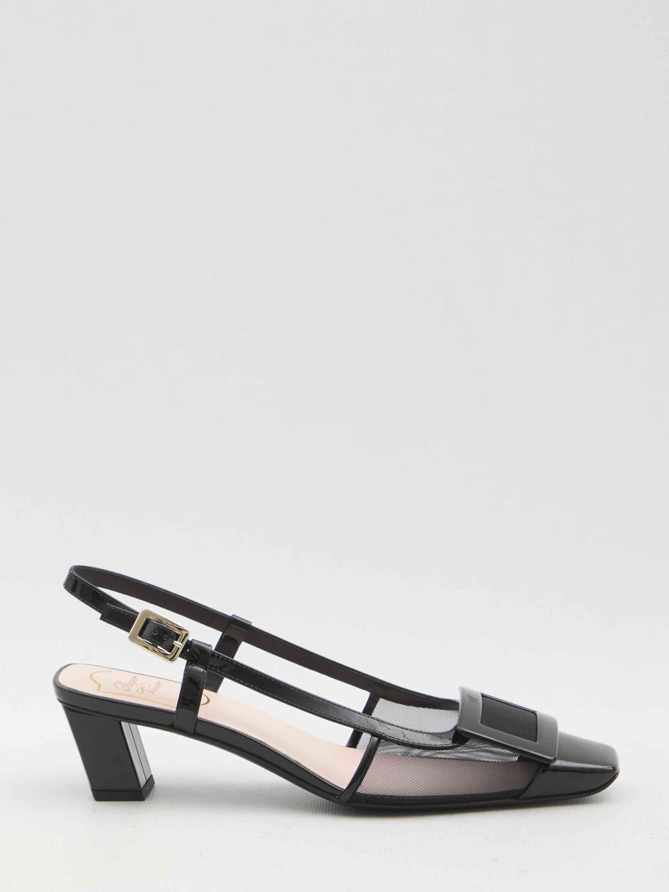 Roger Vivier Women Slingback Mesh Pumps - 1