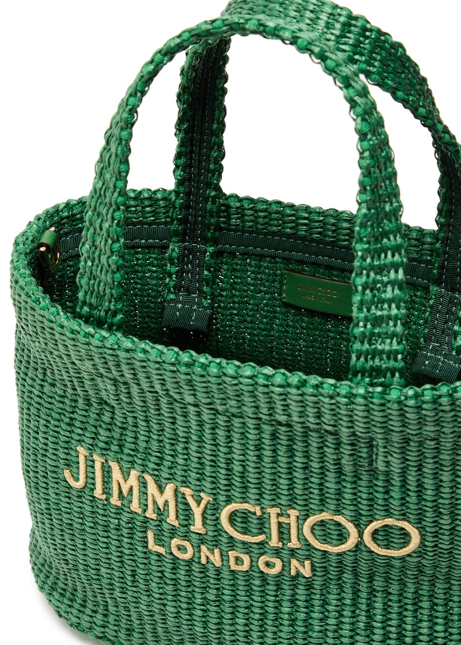 Jimmy Choo Beach Mini Raffia Tote - 4