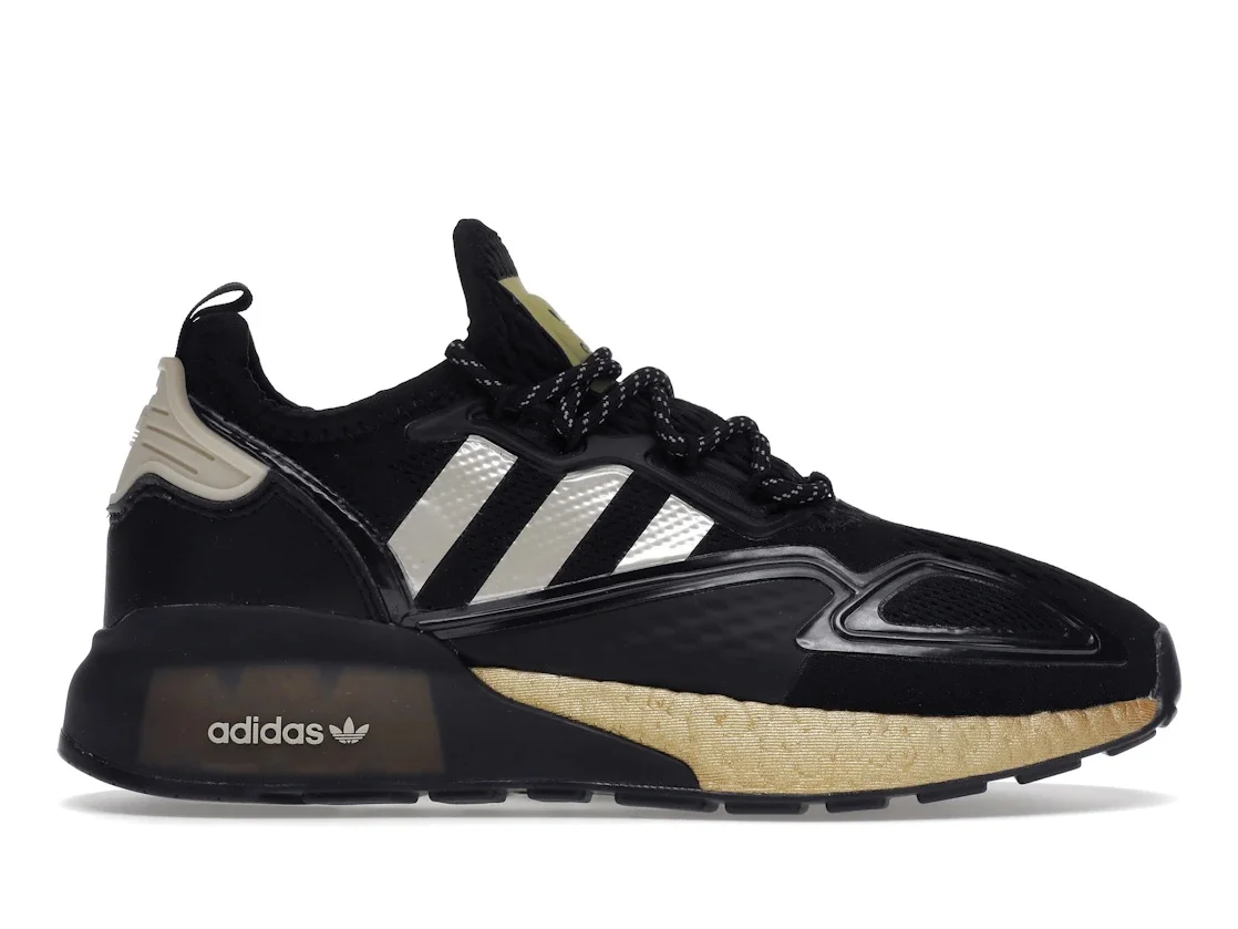 adidas ZX 2K Boost Black Gold Metallic (W) - 1
