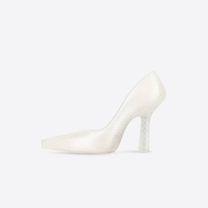 Women's 3d 110mm Pump  in White 4
