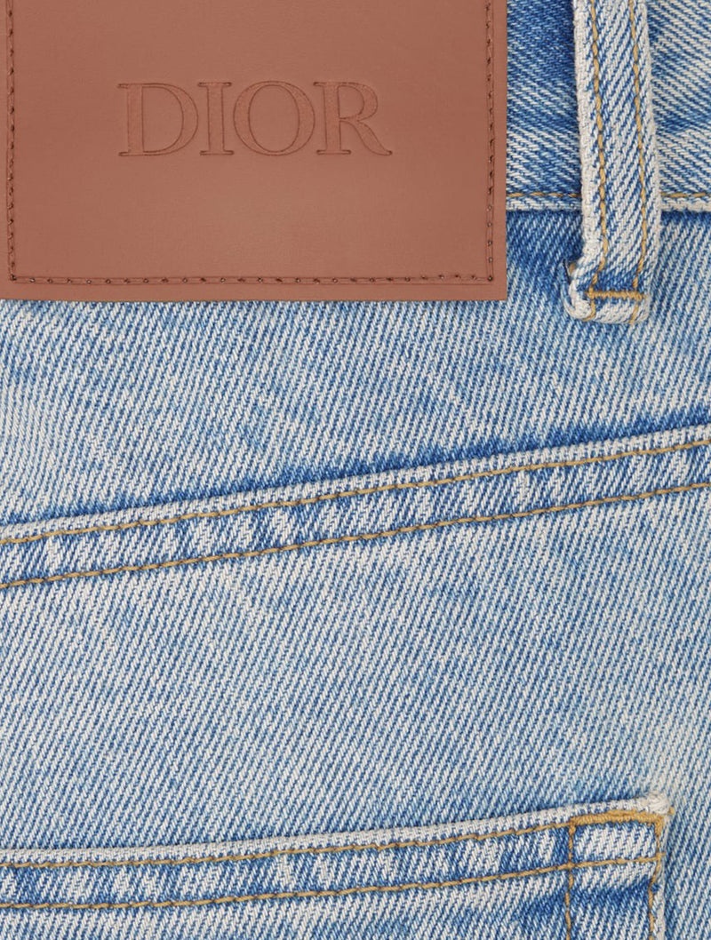 Christian Dior Men Long Jeans With Regular Fit - 7