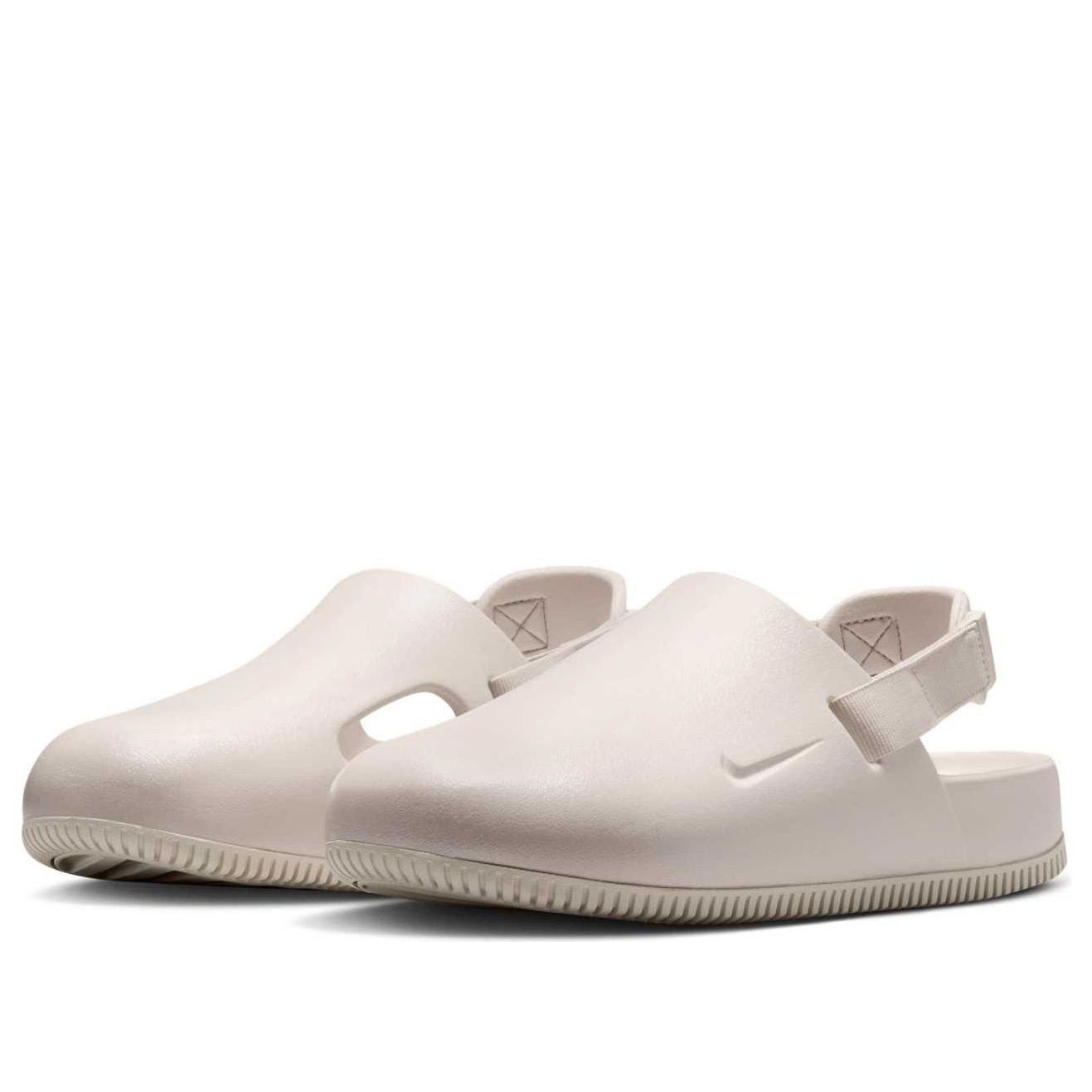 (WMNS) Nike Calm Pearlized Sandals 'Light Orewood Brown' HQ7020-100 - 4