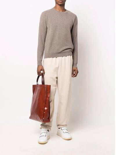 extreme cashmere crew-neck knitted jumper outlook