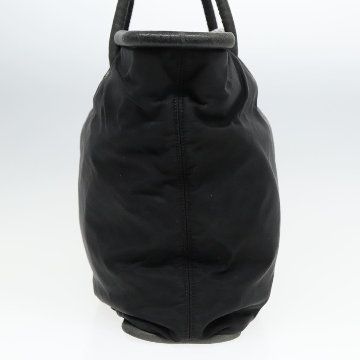 CELINE Tote Bag Nylon Black Gold - 4