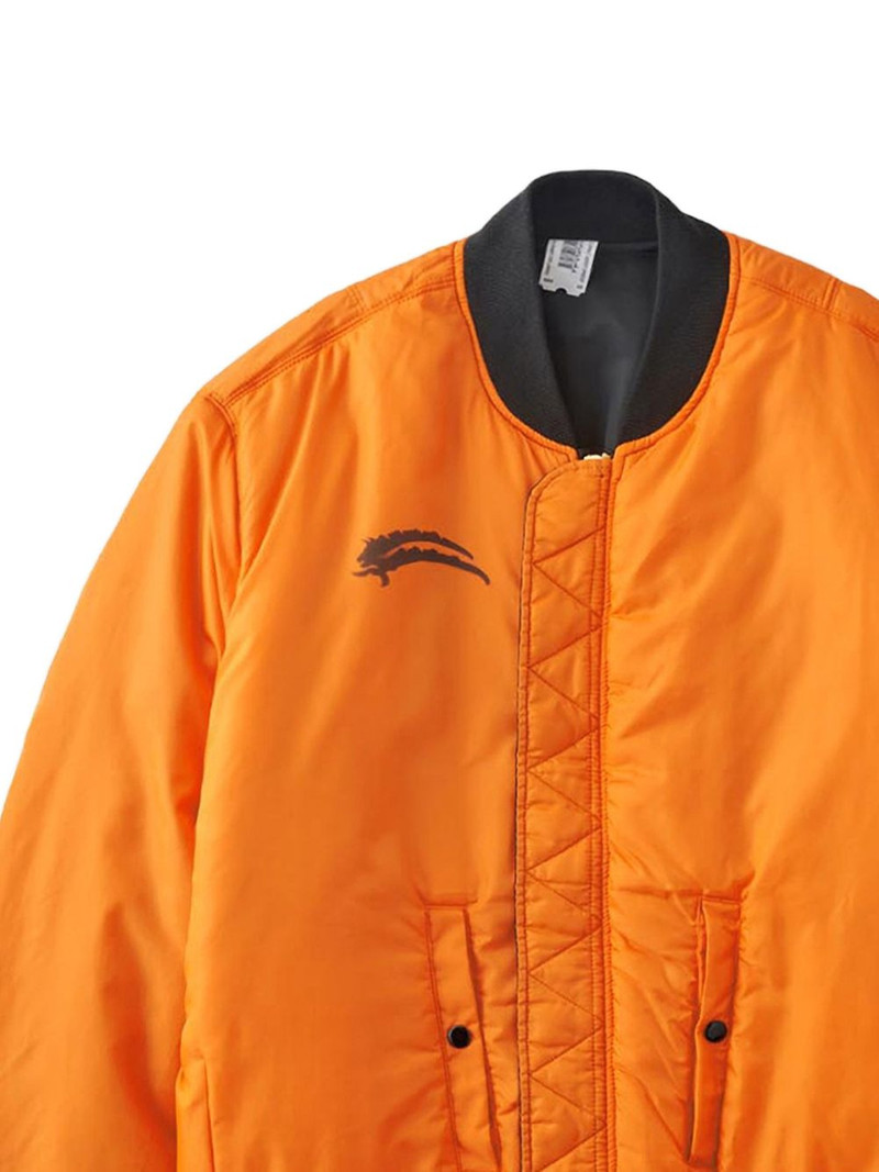 prototypes logo reversible bomber jacket outlook