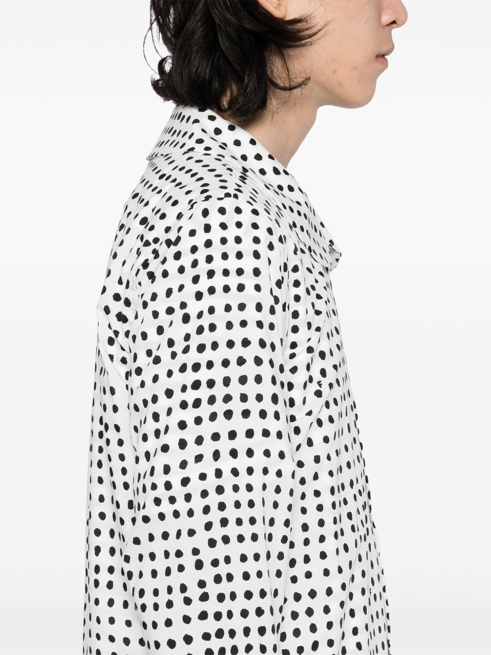 Filip Pagowski polka-dot shirt - 5