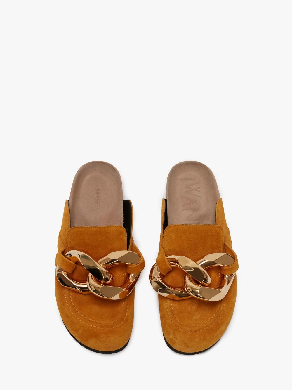 CHAIN LOAFER MULES - 4