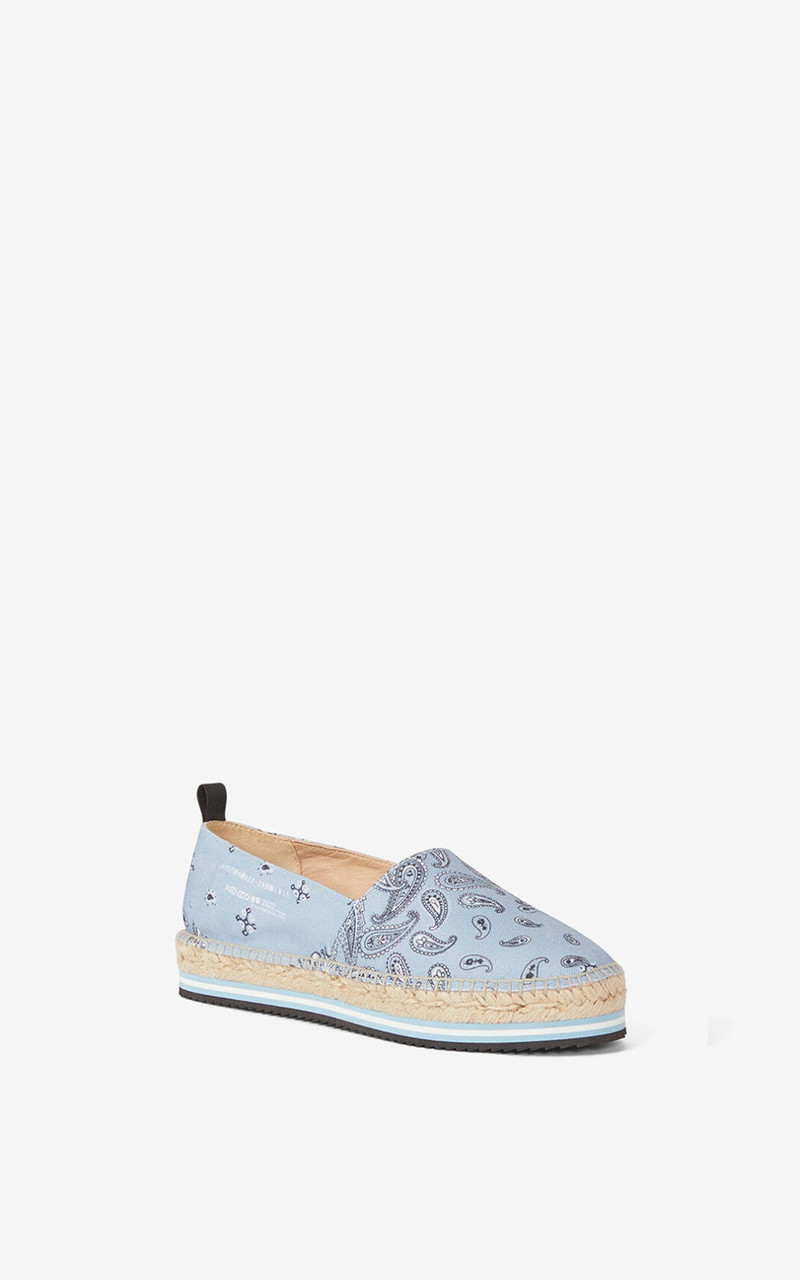 KENZO KENZOKAPRI 'Bandana' platform espadrilles outlook